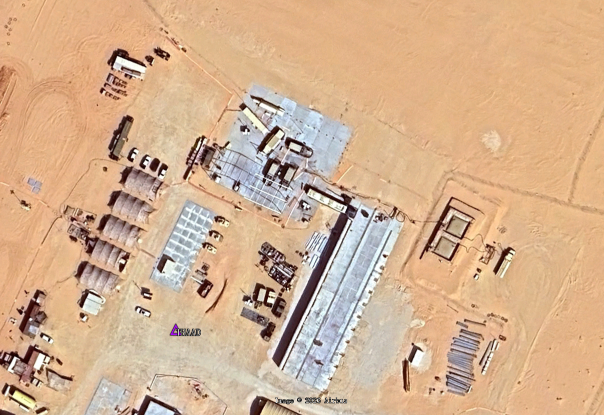 这下给干了3套TPY-2雷达了，楽子大了卫星图像显示，沙特阿拉伯王子苏丹空军基地