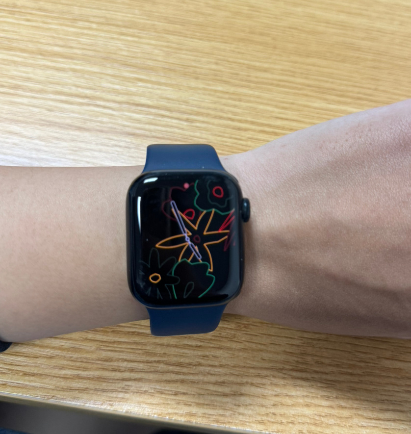 还别说，Apple Watch用上团结之花的壁纸也挺好看的[揣手] ​​​