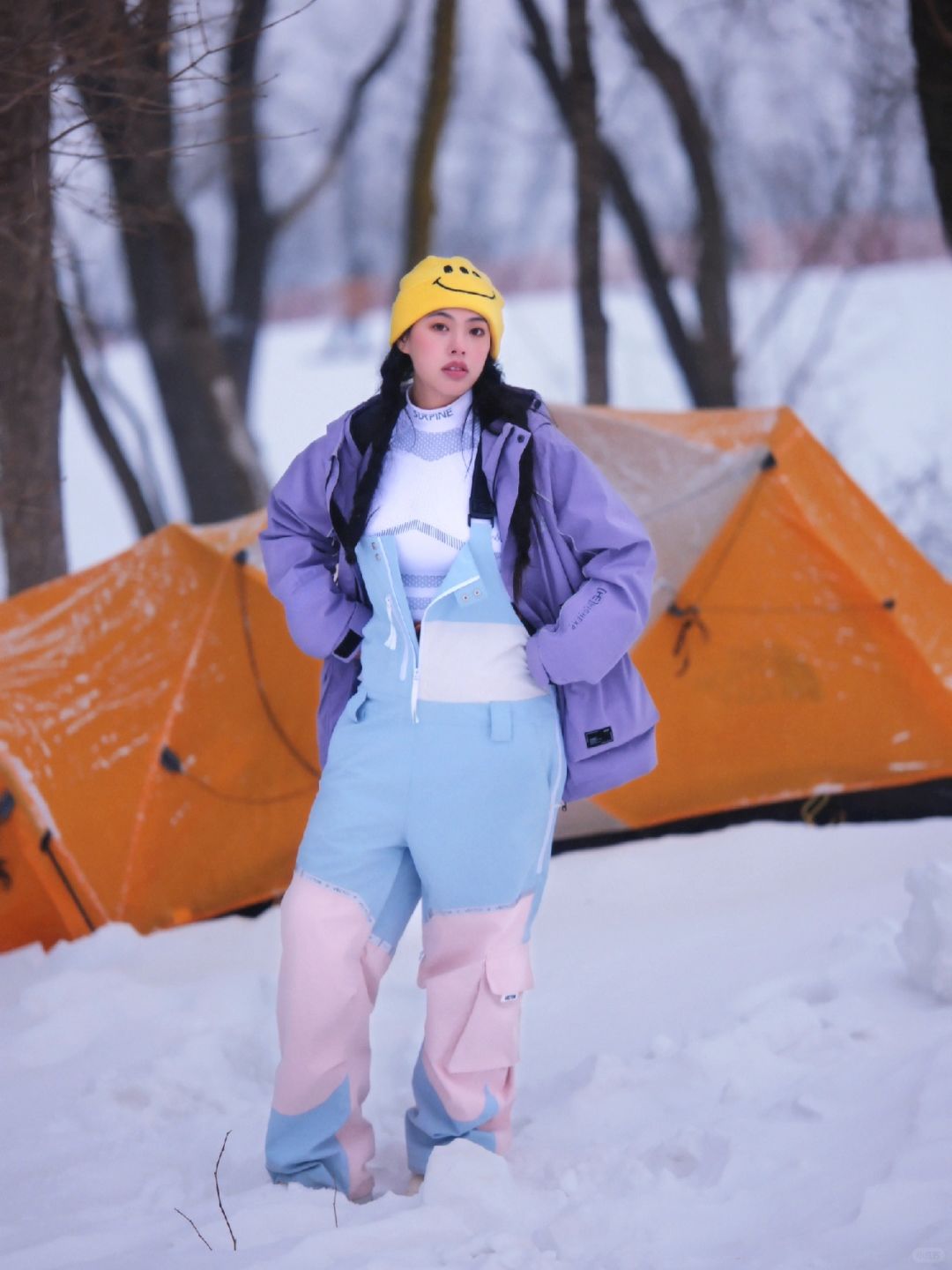 想换一张你雪地露营的照片⛺️