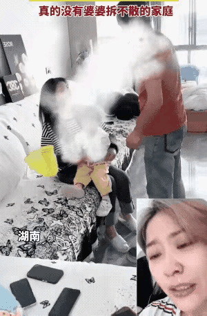 婆婆这样做合适吗？

小俩口因为孩子吵起来了，丈夫先动手打了妻子一下，妻子非常生