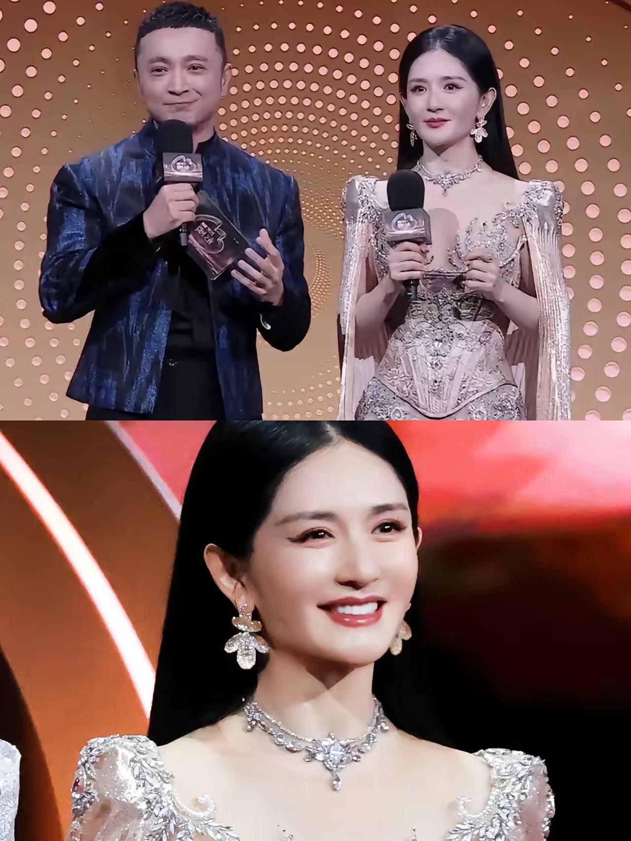 果然一颗老鼠屎会毁了一锅粥，

​不信你看看谢娜！

​昨天晚上微博之夜的主持人