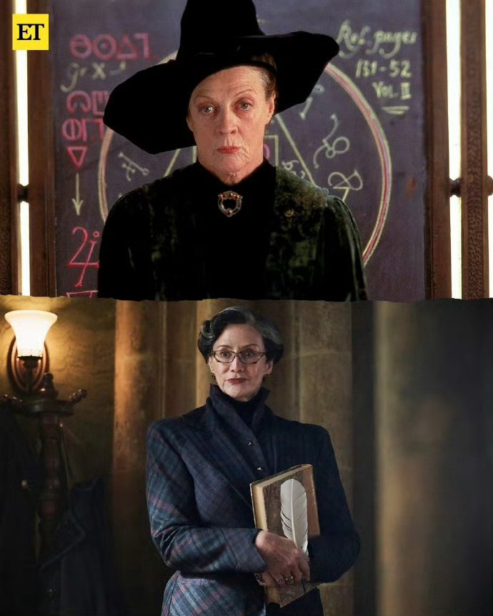 这个新的麦格教授看起来像瘦版乌姆里奇。 