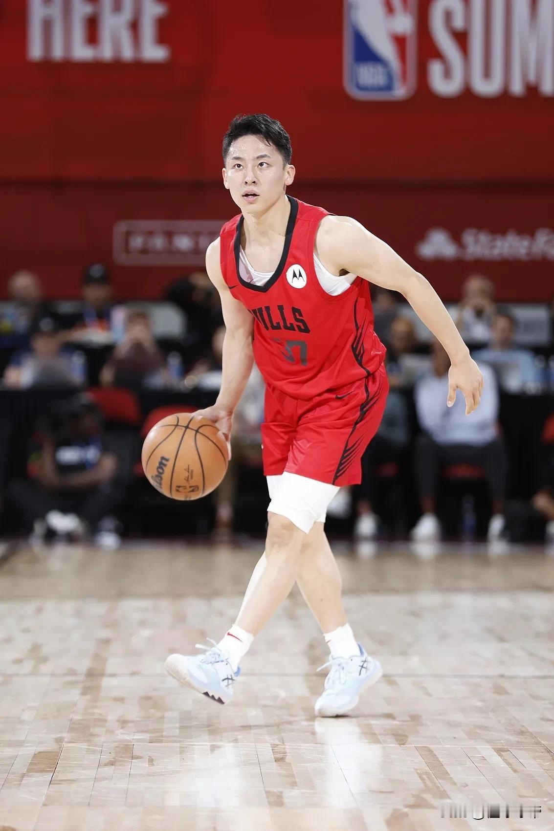 在NBA没天赋是真不行，河村勇辉6投1中仅得3分！

在今天进行的一场NBA夏季