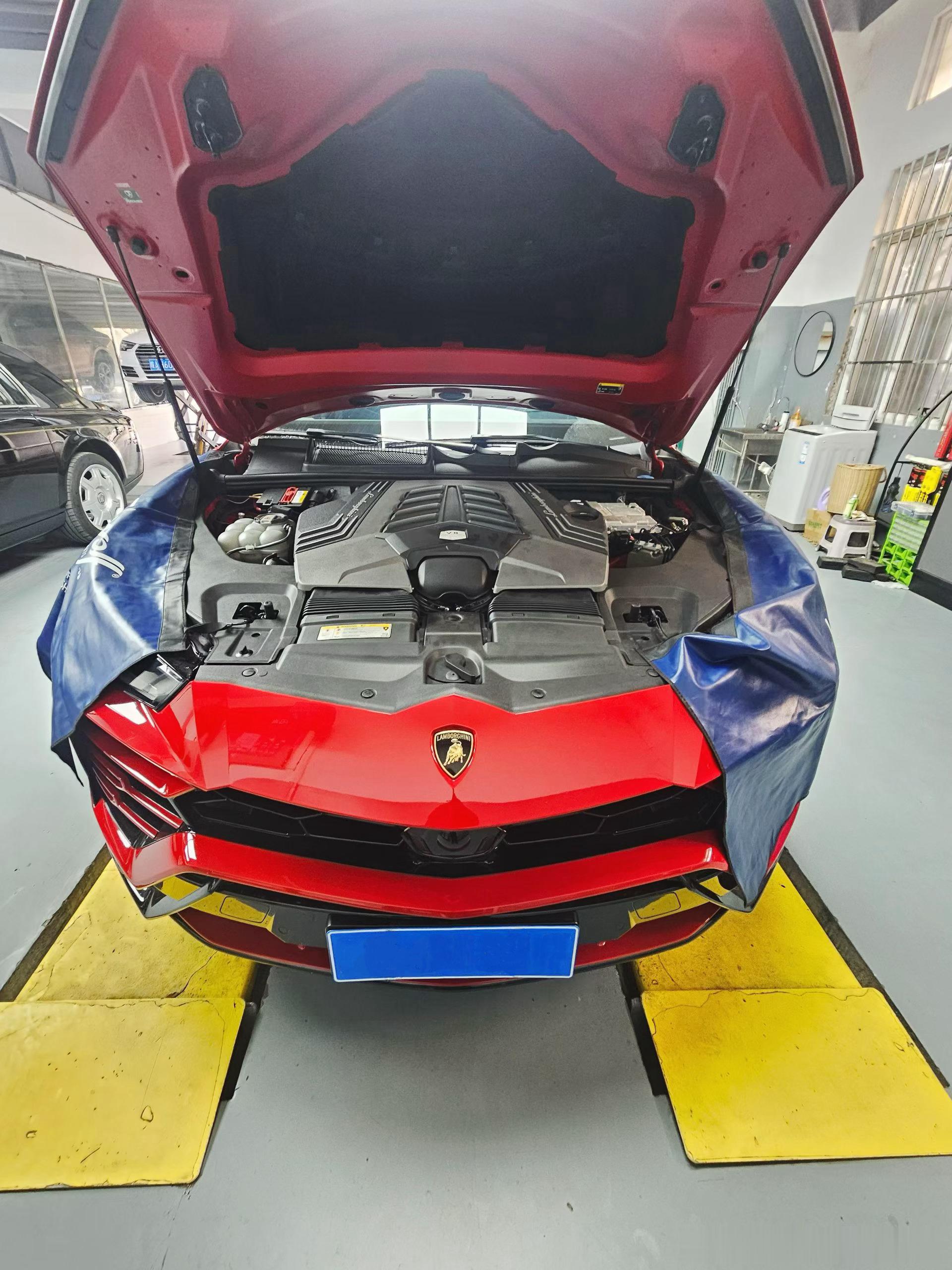 不亮灯版本！国六·兰博基尼Urus升级CSK隔热/运动三元头段100目 