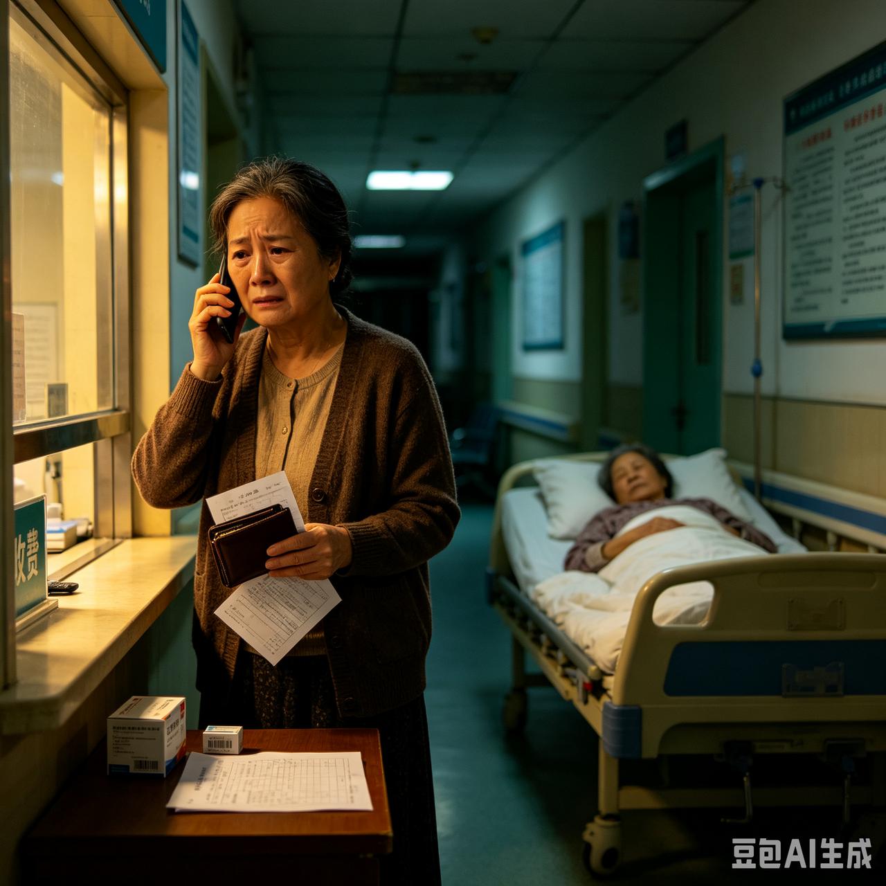 55岁拿不出几千块给亲妈看病，亲哥一通怒骂，撕开最扎心的家庭真相。
 
人到五十