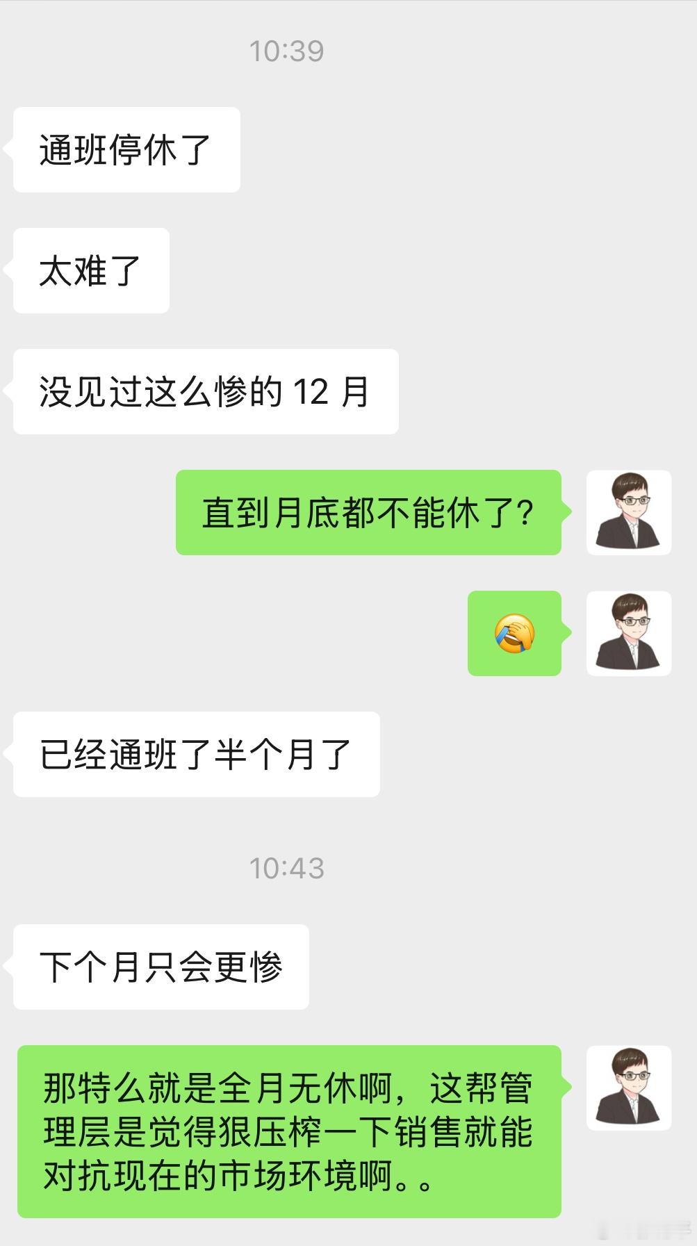 一线销售现状…… 