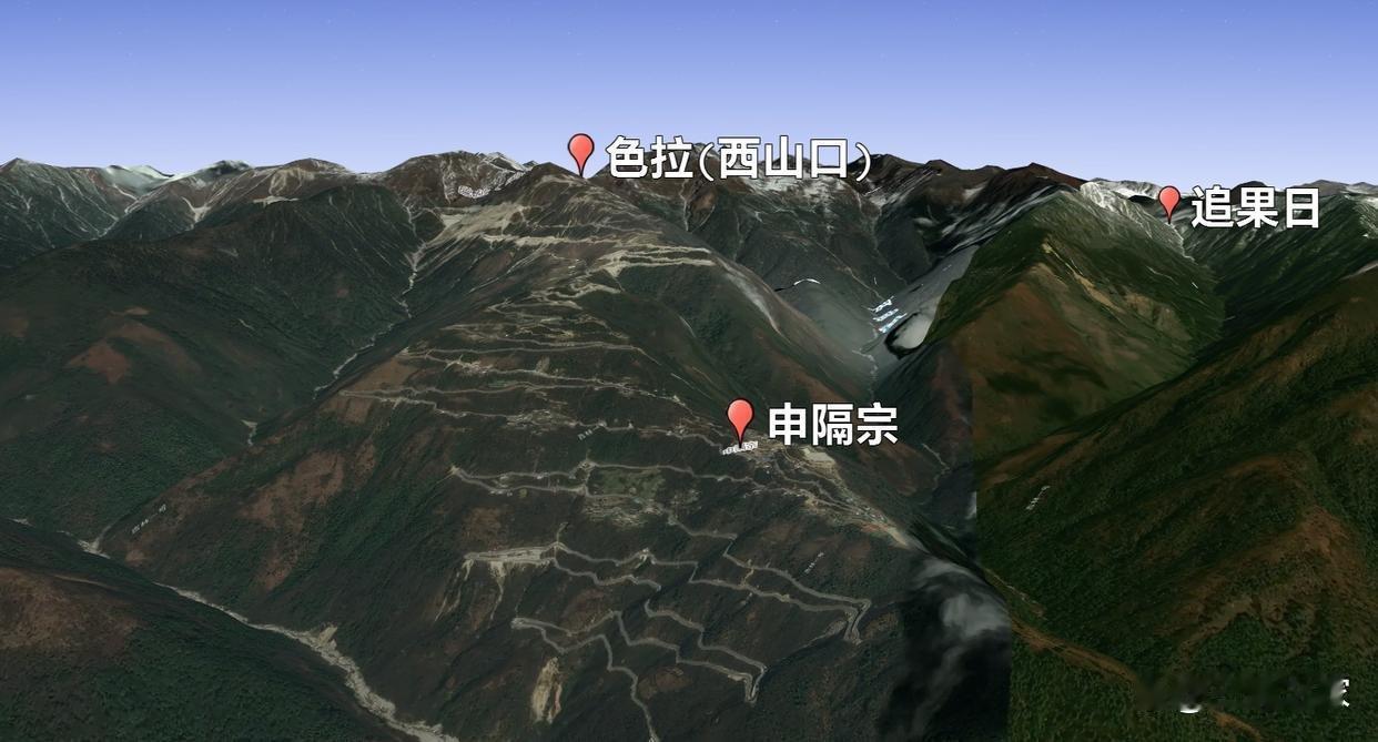 晴雨风说史晴雨风说史 增补错那市藏南地区公开使用地名六批中居民点的卫星图1、申隔
