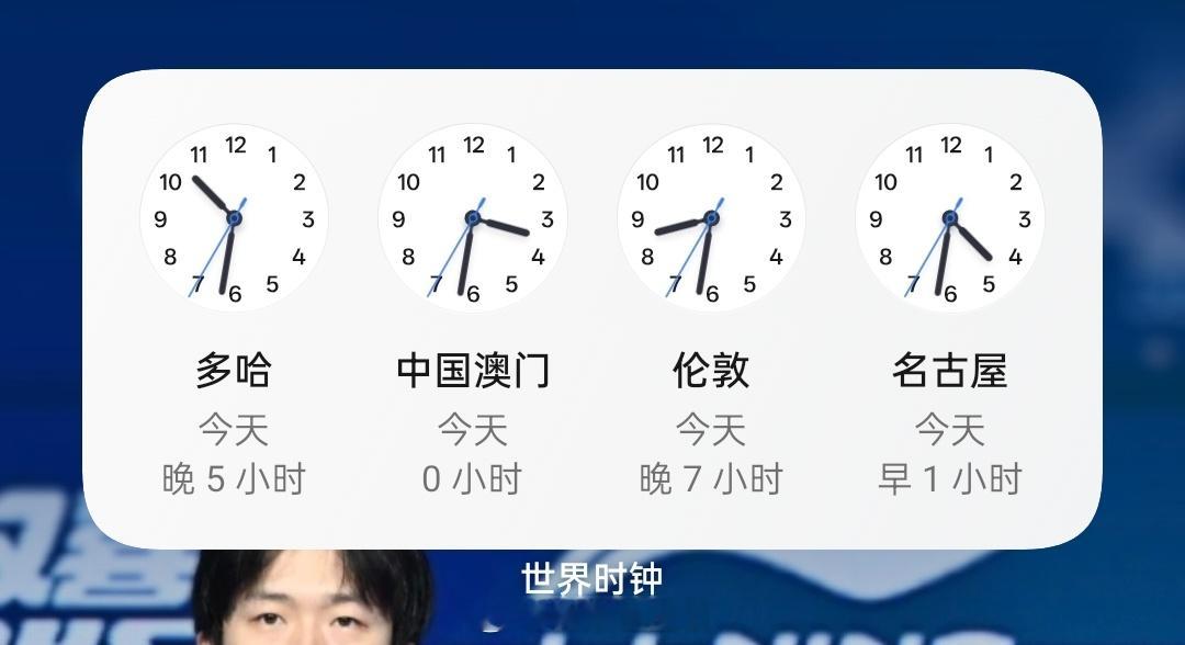 更新了一下我的观赛版世界时钟🗺️🕰️还是平板记录最全面可惜数量有上限，不能再