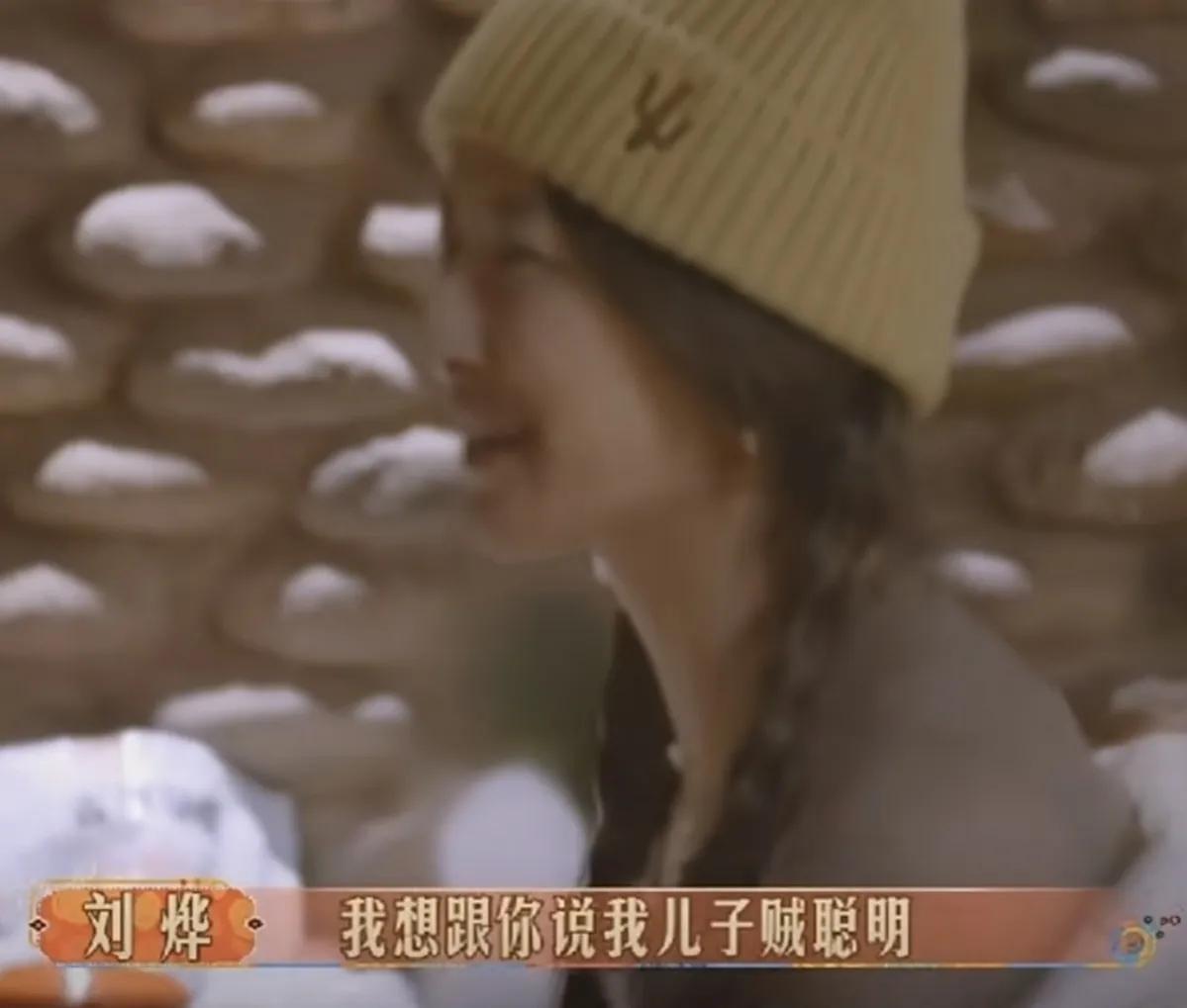 刘烨谈起儿子，满满幸福感，说：“我儿子贼聪明，他可好笑了 ，他这样妈妈妈咪什么的