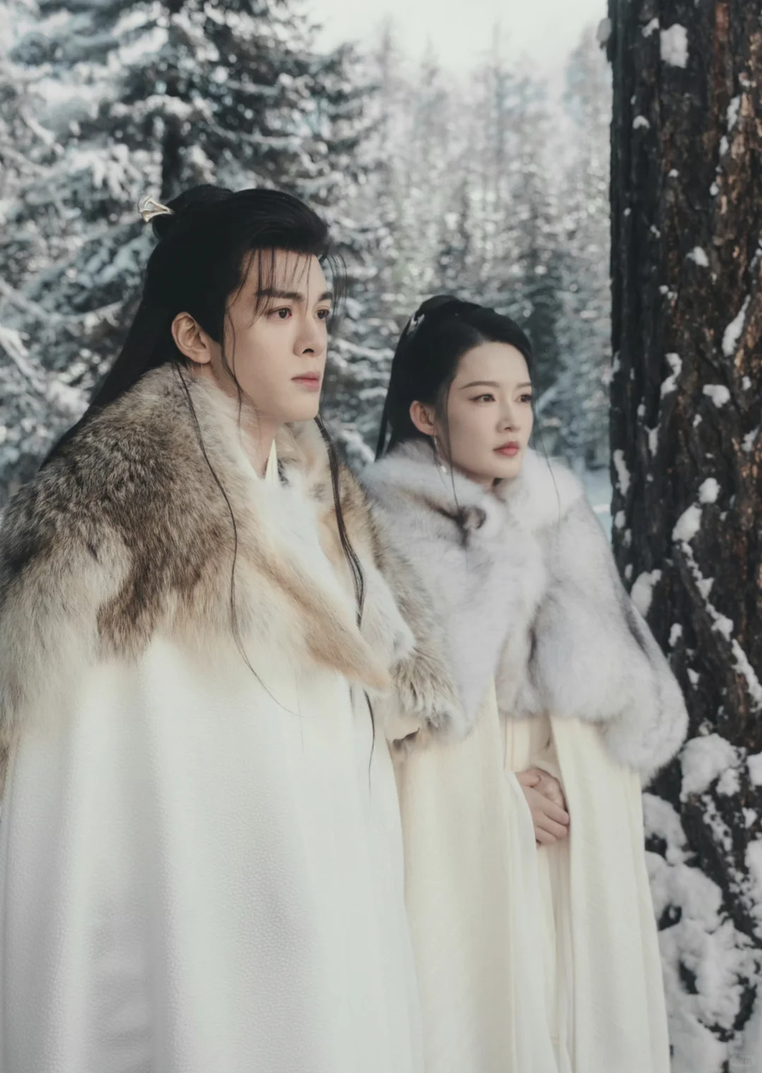 抛开剧情只想看造型👀七夜雪❄️纱衣合辑