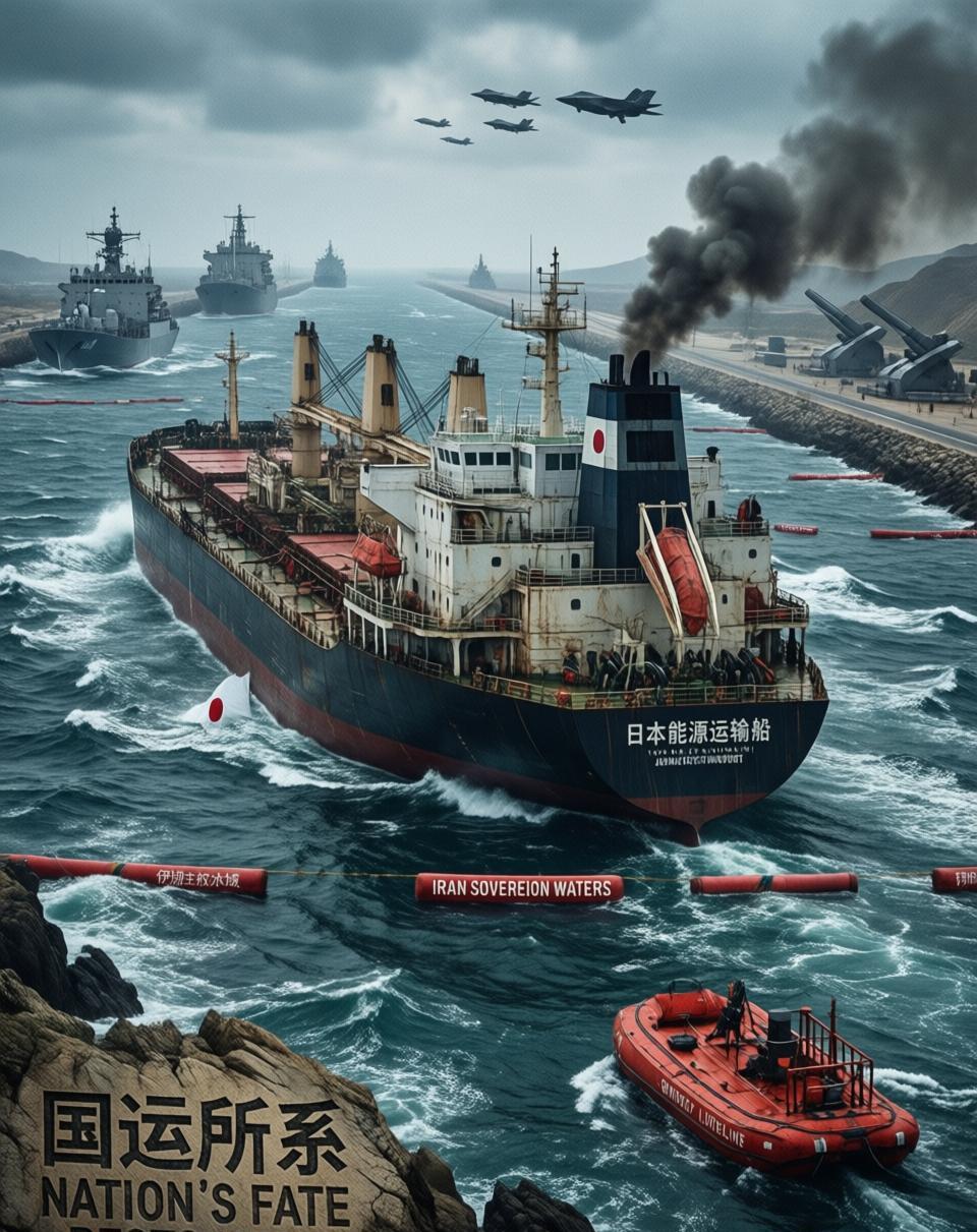 霍尔木兹海峡这一掐，日本的能源命脉差点没喘上气来。

《日本经济新闻》3月3日报