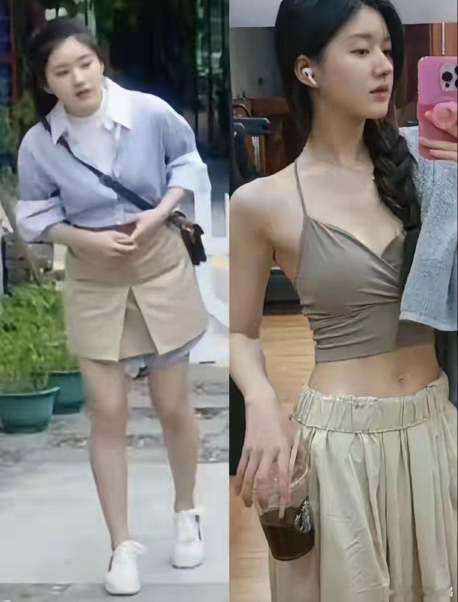 赵露思用亲身经历告诉我们一件事，要想成为美女，一定要努力减肥，看看赵露思以前的样