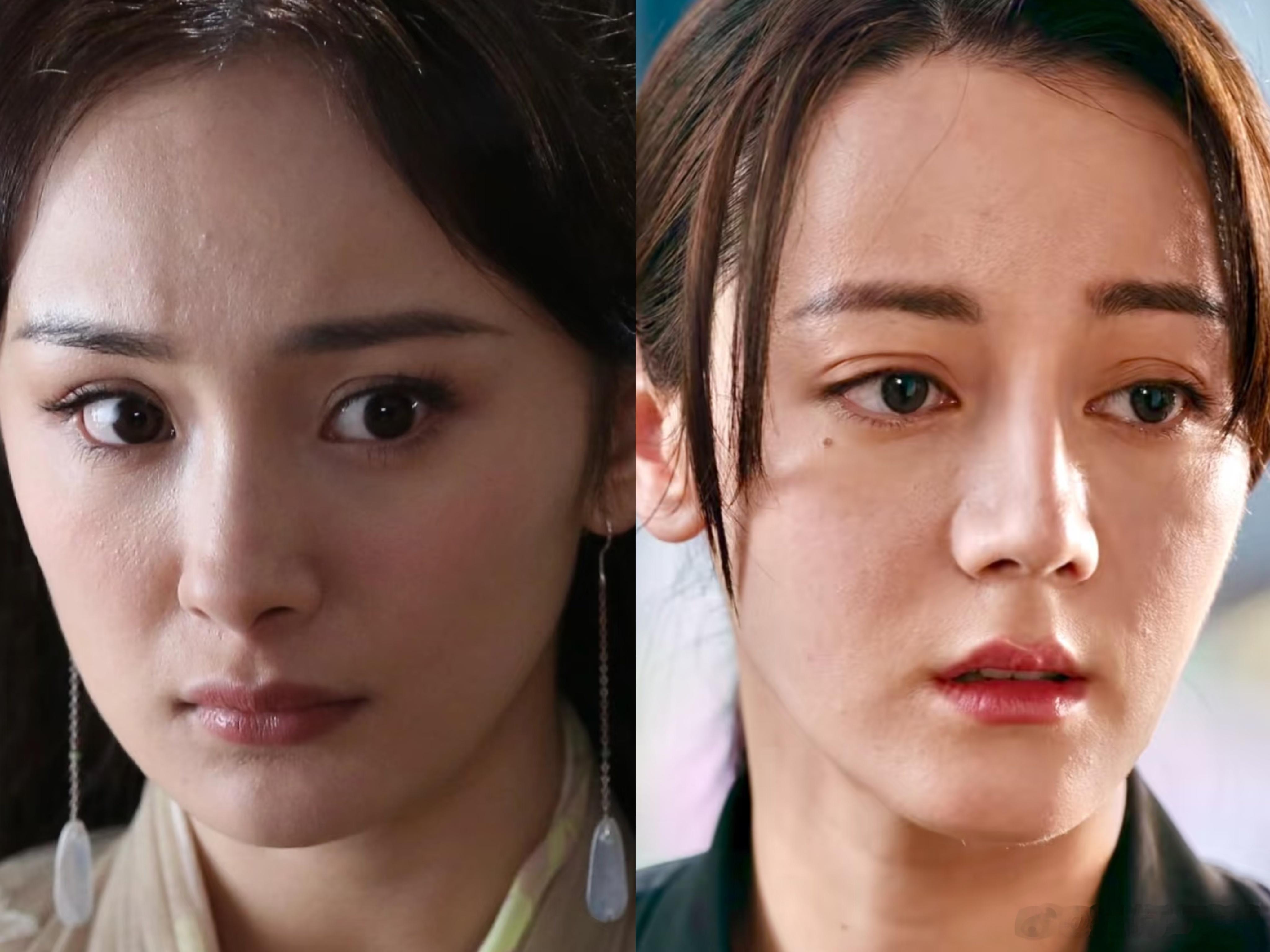 皮肤很真实，确实是美女 