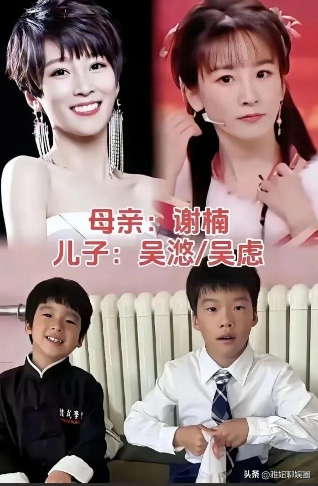星二代与他们母亲的合集照片，感觉星二代都没有母亲好看，这里头的母亲有李嘉欣、朱茵