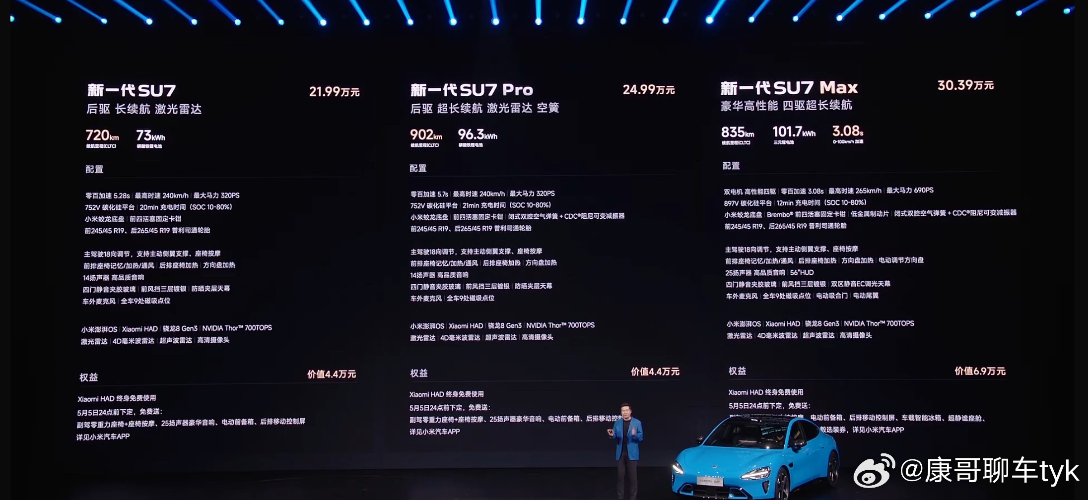 新一代SU721.99-24.99万，全系涨价4000元，马上发布详细解读大v聊