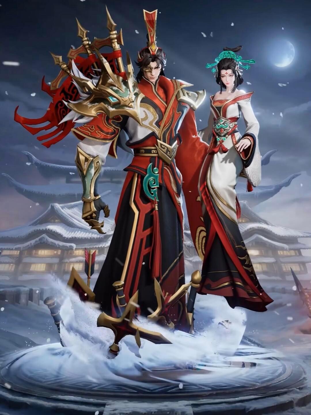 干将莫邪FMVP星传说皮肤，莫邪的美貌居然还有进步空间太漂亮噜～干将莫邪FMVP