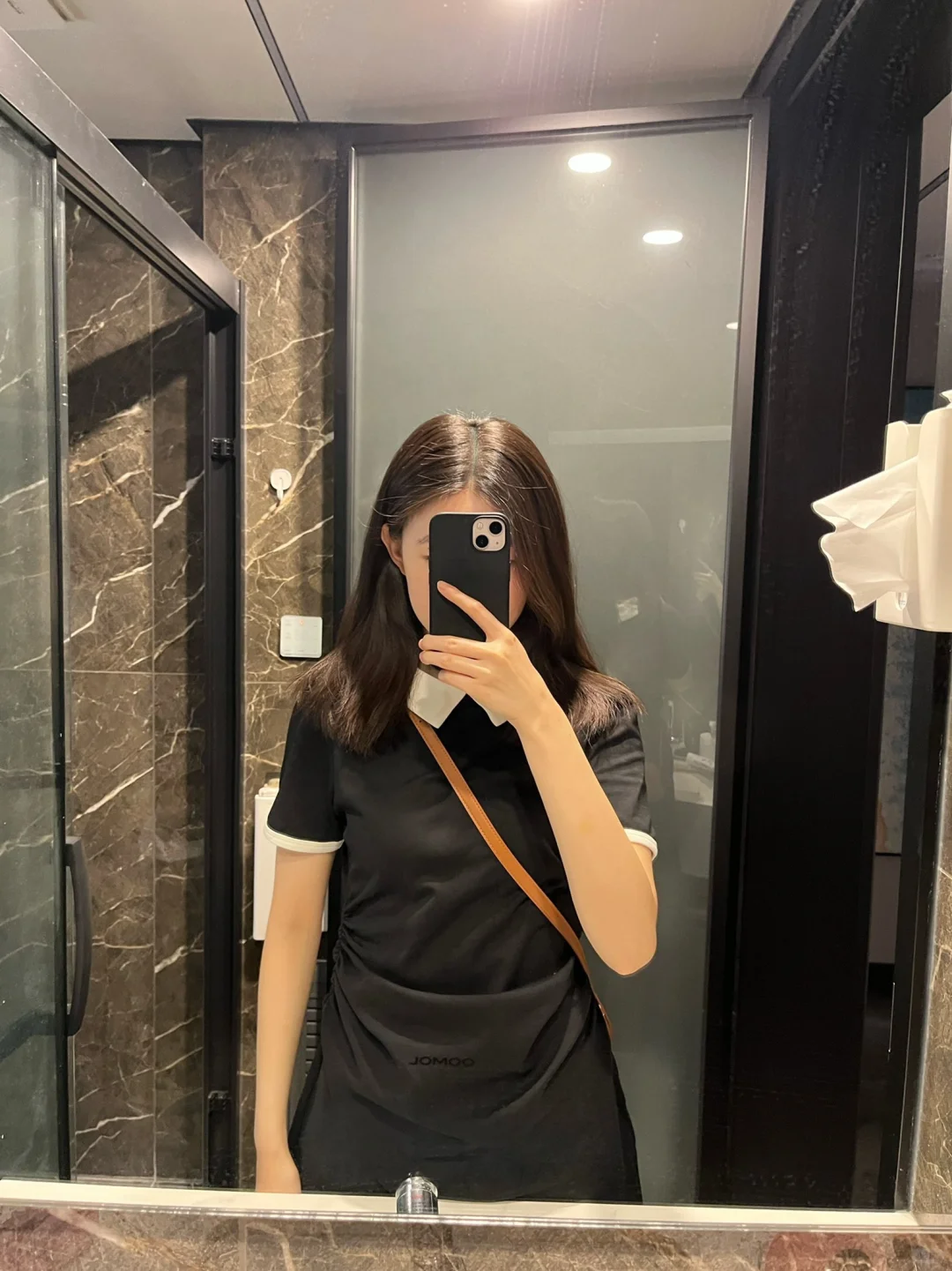 plog好爱这件黑色连衣裙