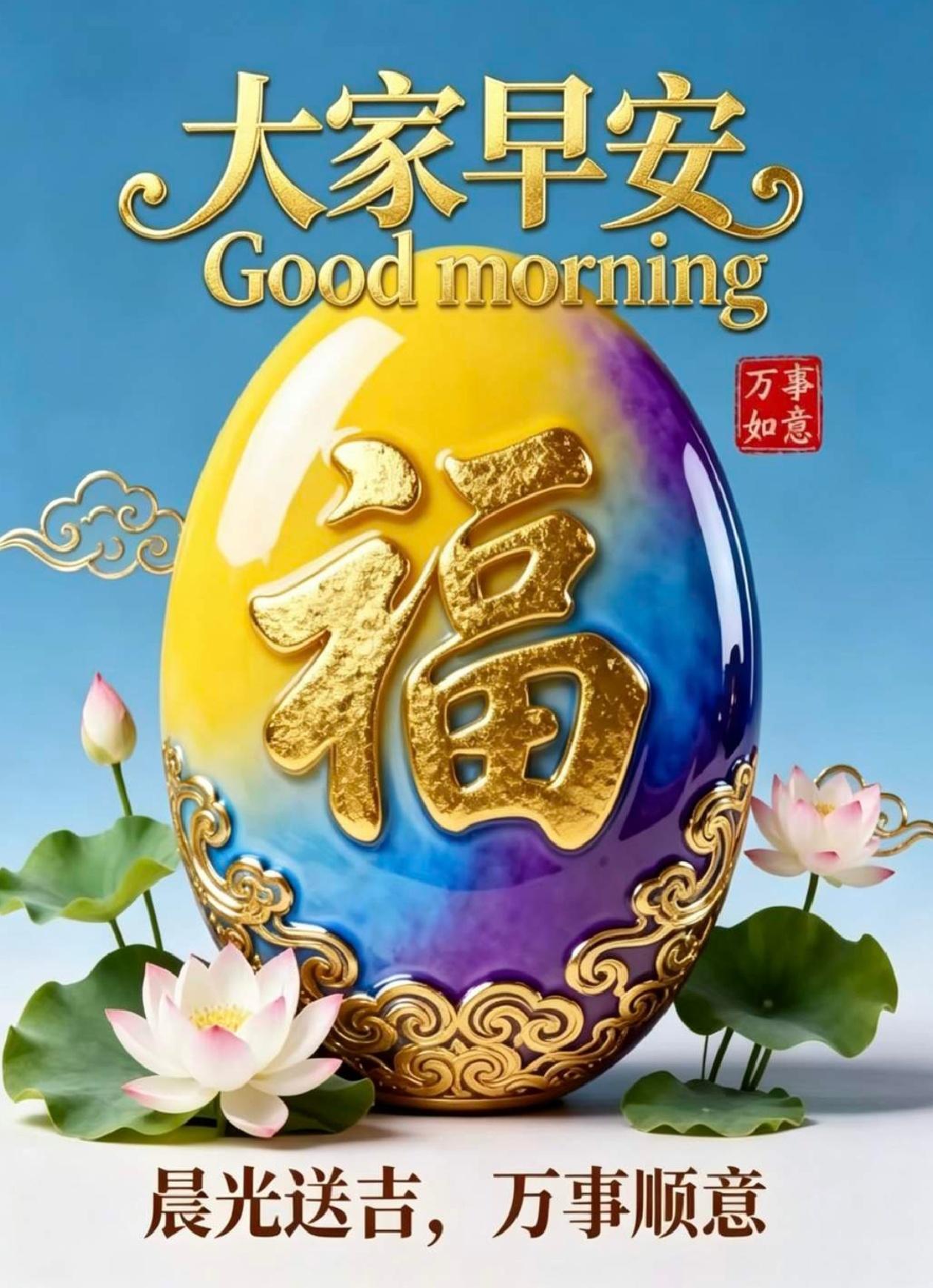 🌺☘️5./19.夏沐晴光.顺遂伴日常☘️🌺
 
🌿初夏含香，晓色清朗，晨