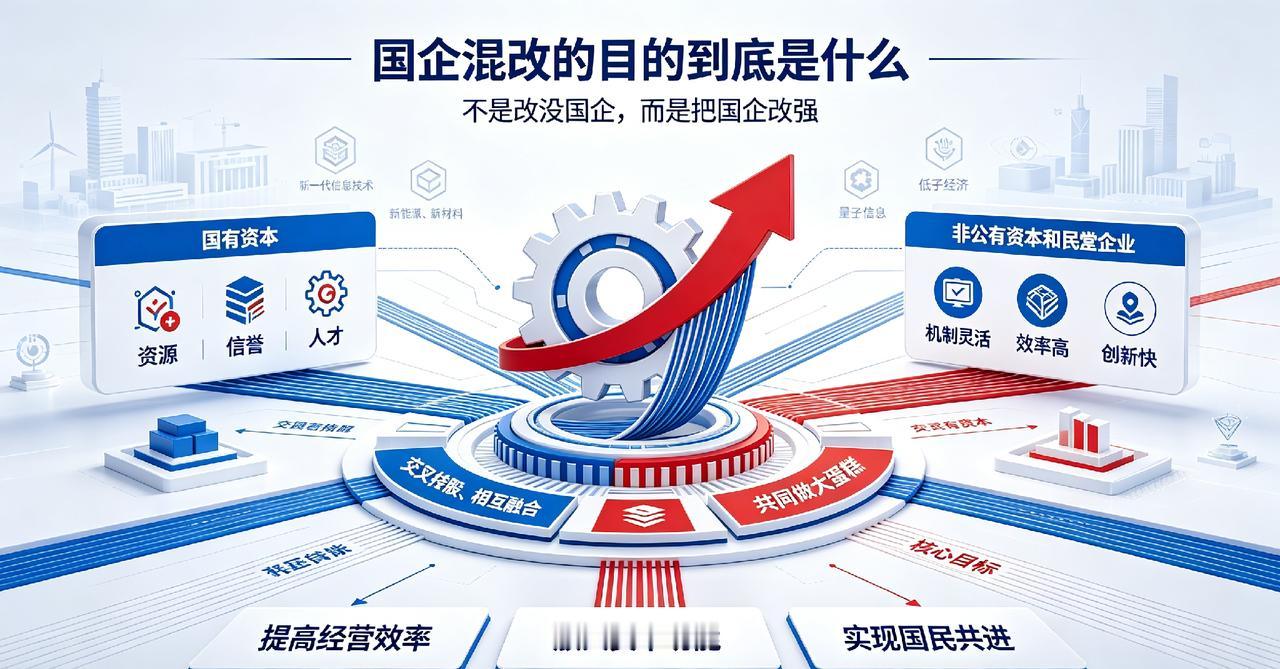 说起“国企混改”，很多人第一反应是“国有资产会不会流失？”“是不是要私有化？”其