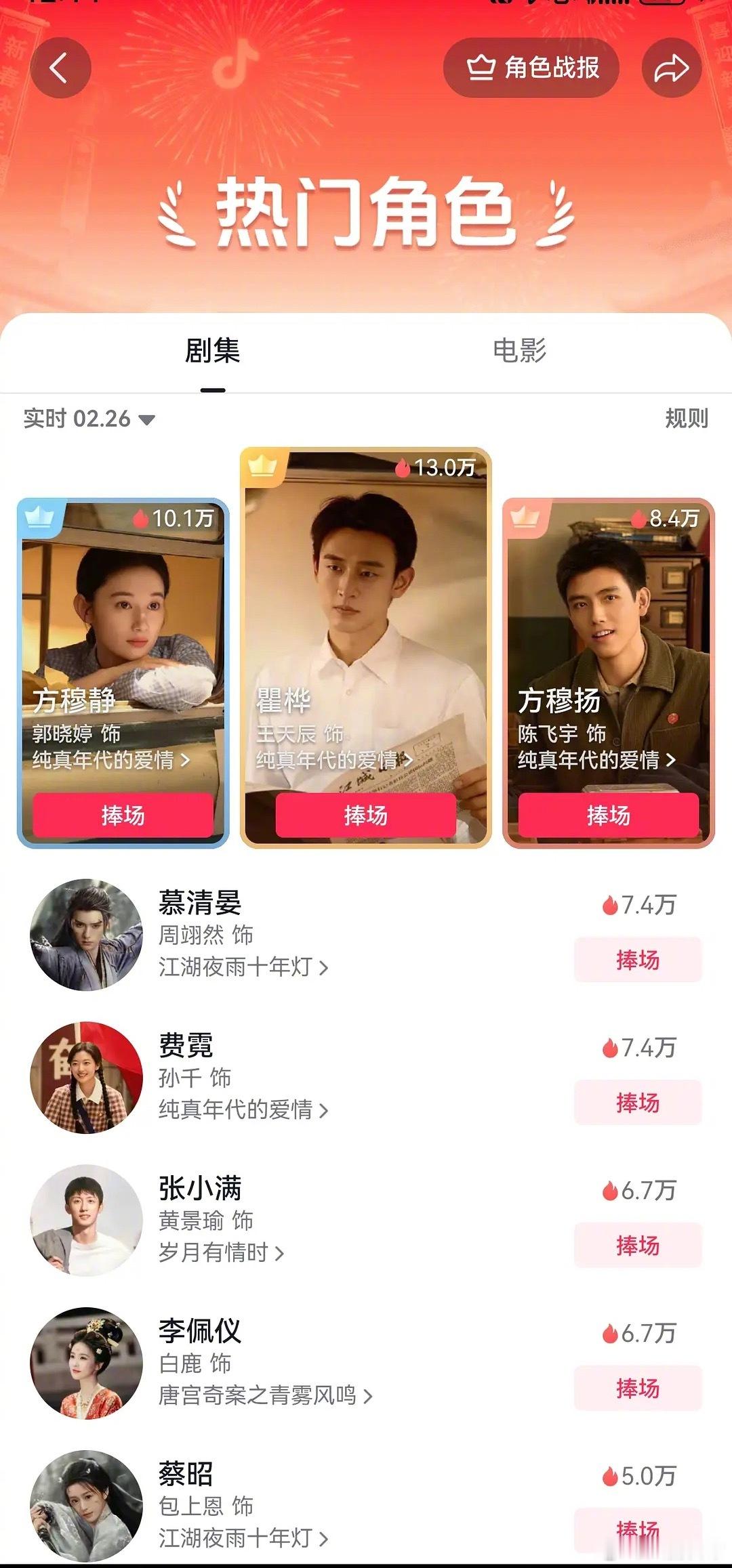 《纯真年代的爱情》副cp男二女二上桌 