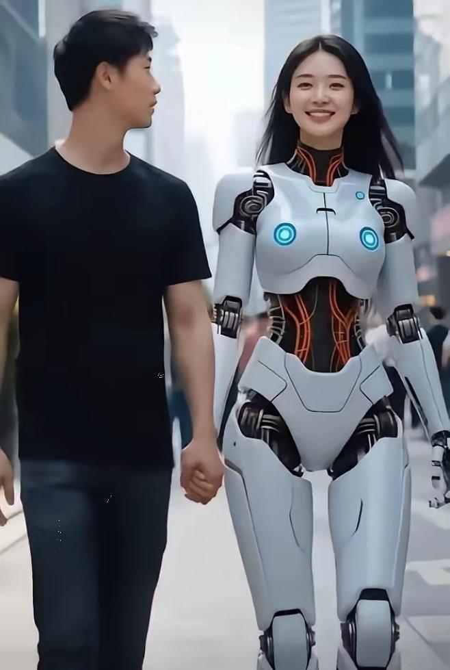 一位性学专家说：
​“人形机器人的终局，不是进工厂，是进卧室。工厂里已经有协作机