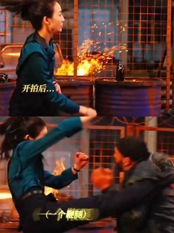 张钧甯 中国有自己的致命女人 在狂烈的打斗场面中，她的每一次出拳都如雷霆万钧，张