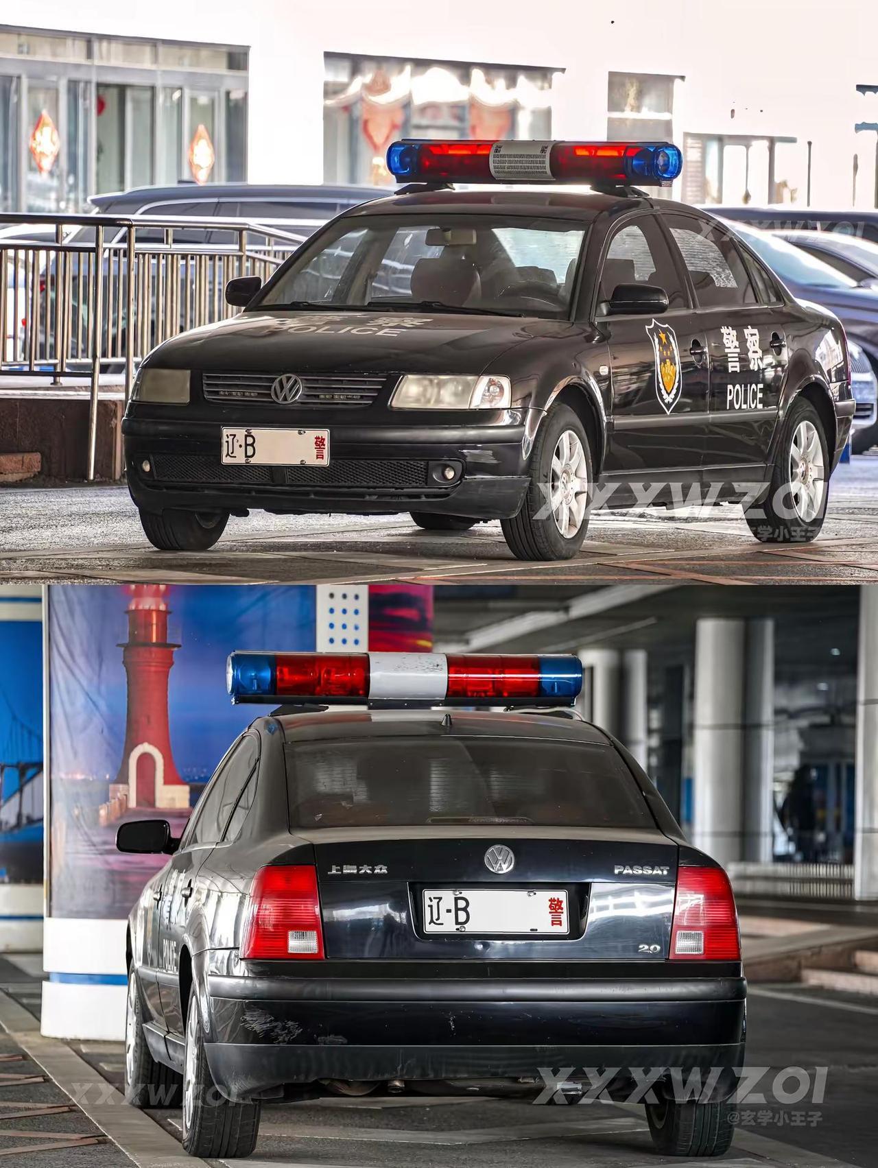 一切都是那么的经典。经典的帕萨特B5配经典的顶灯，来自大连机场的惊喜经典车 大连