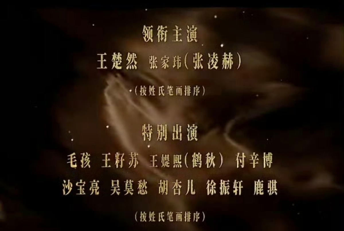 张家玮夹在王楚然张凌赫中间遵守新规，没看见张凌赫粉丝觉得不舒服的，大家看见了吗？