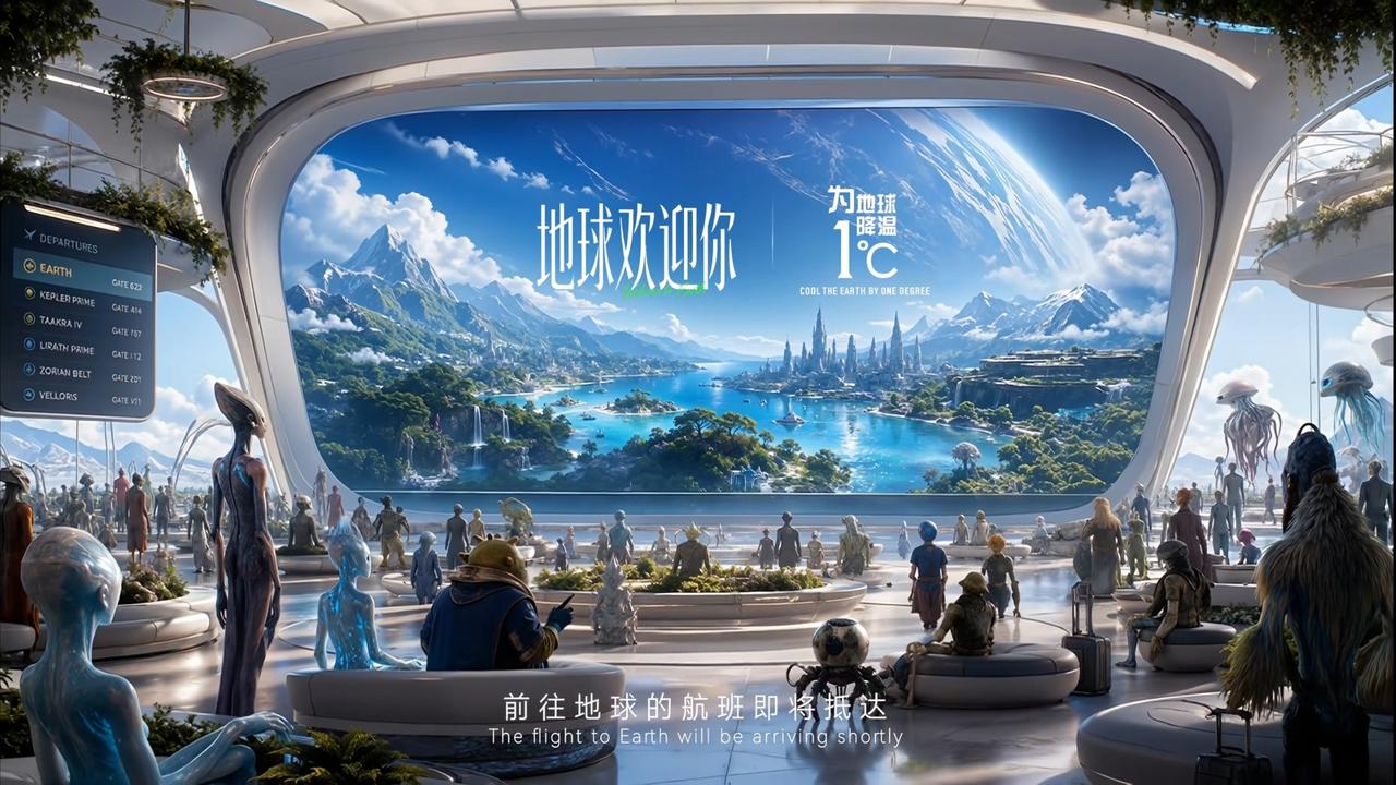 6月9日，比亚迪正式发布了可持续发展主题宣传片《地球欢迎你》，片中以《北京欢迎你