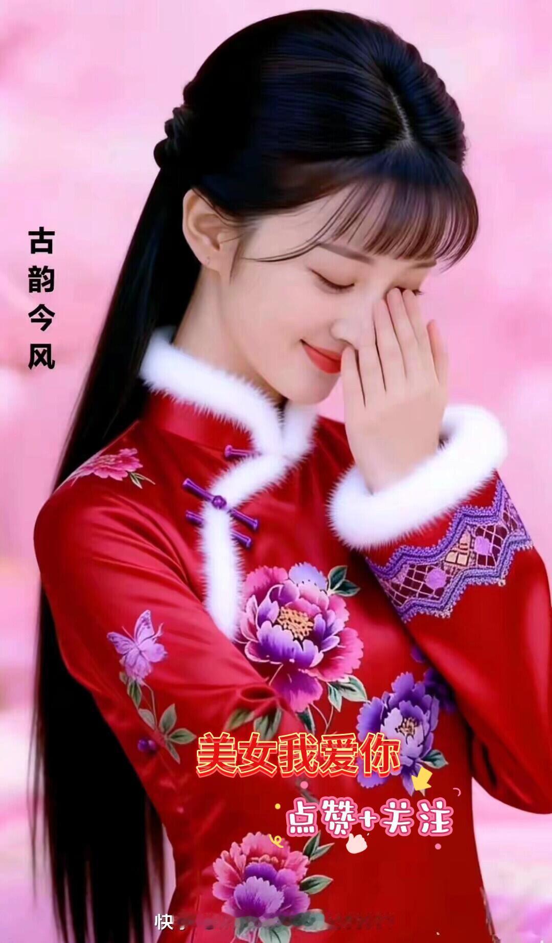 古韵今风，红衣美人，美若天仙