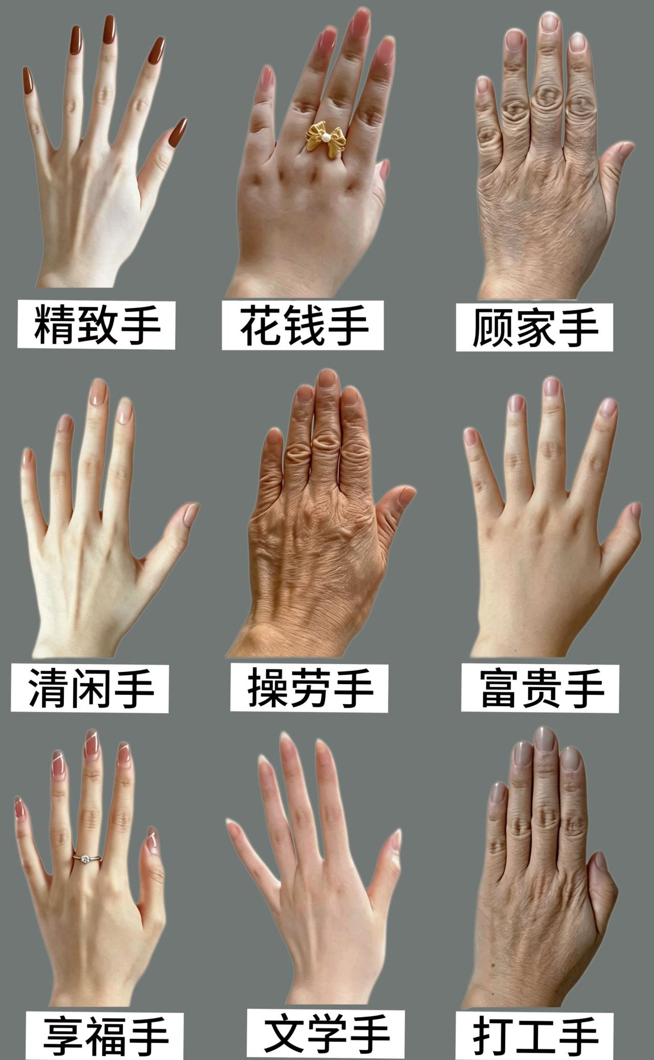 手能看出一个人的生活状态你是哪一种手型