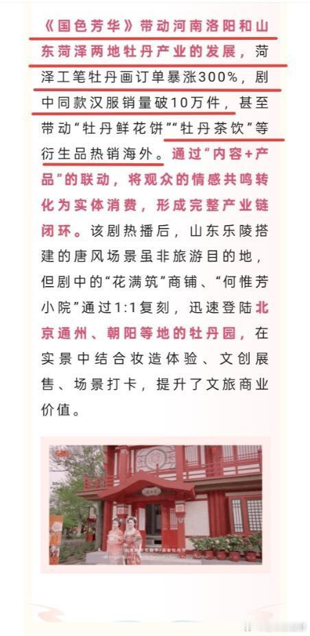 首都广电刚刚发文：《国色芳华》成为时隔三届斩获“飞天奖”的唯一古装剧！实现国内电