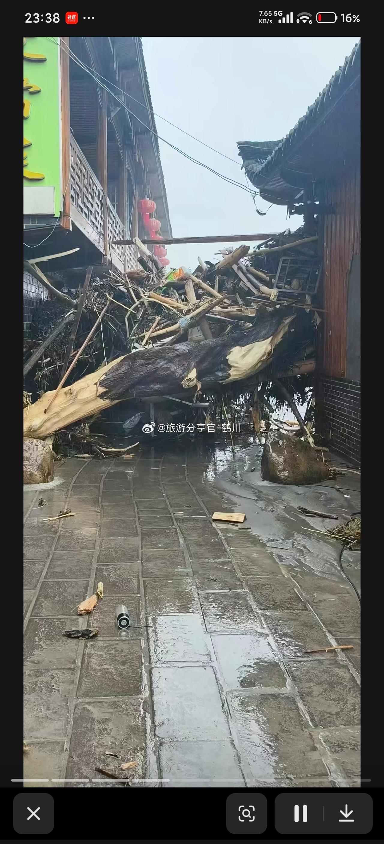 5月17日起，湖南常德石门县遭遇突破历史极值的极端强降雨，暴雨倾盆、山洪暴发，2