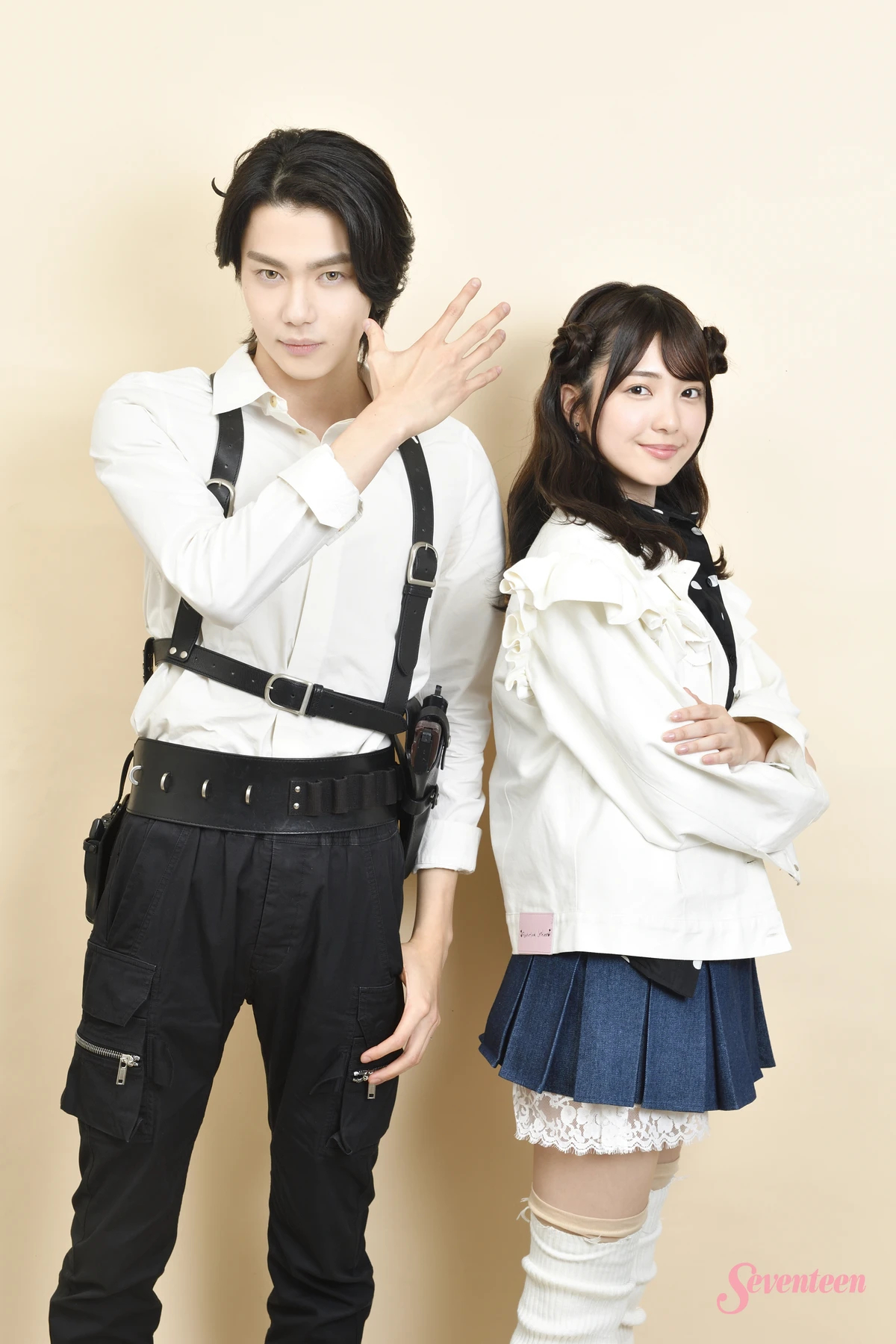 【 seventeen】访谈今井竜太郎＆堀口真帆が映画『仮面ライダーゼッツ さよ