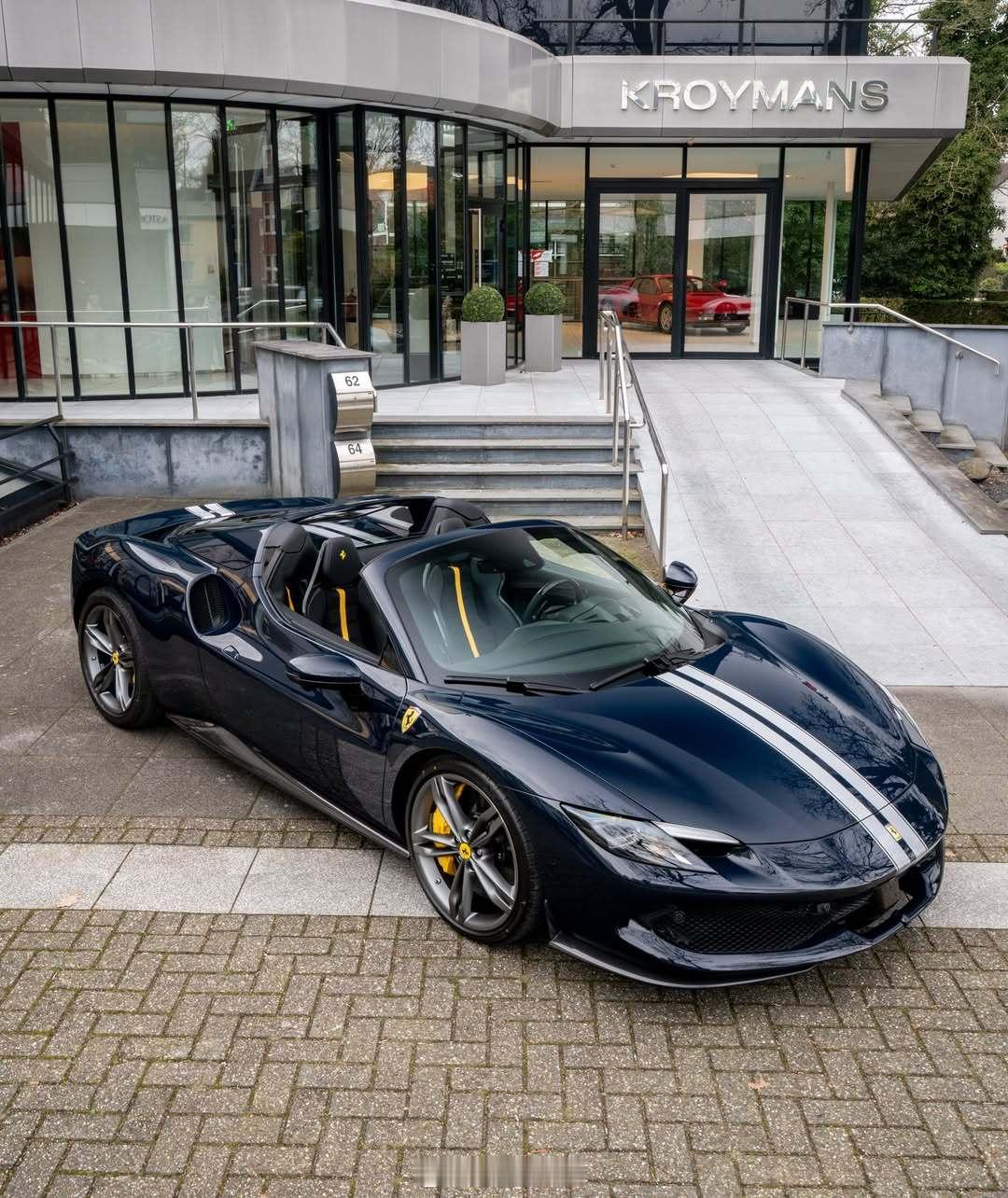 Ferrari 296 GTSexterior Blu Pozziinterio
