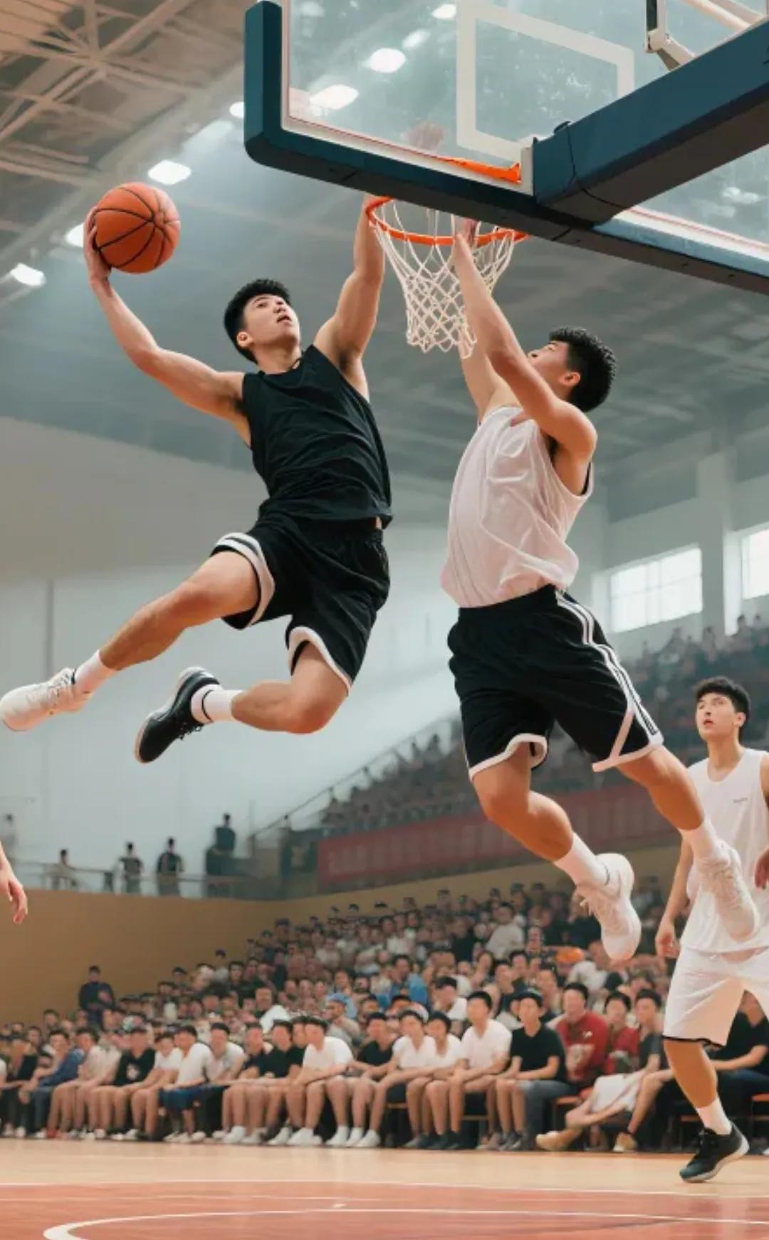 这应该是从西南向东北方向拍摄的画面，故宫、景山的位置恰好被那红⭕️给挡住了 。