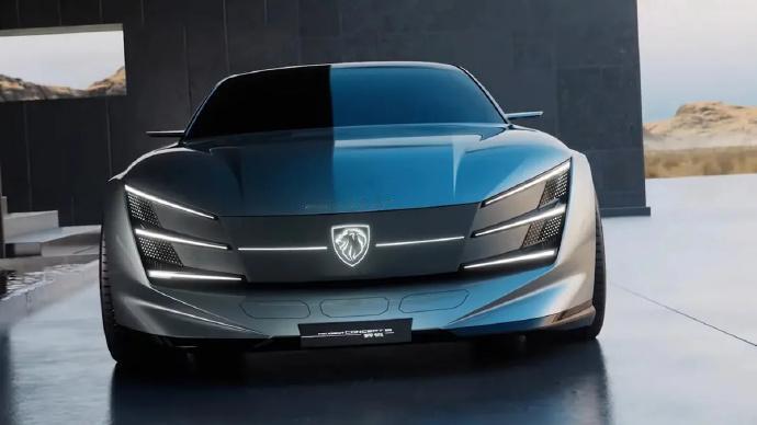 最浪设计还得标致
时隔三年标致回归北京车展。
带来了两款概念车惊艳全场：Conc