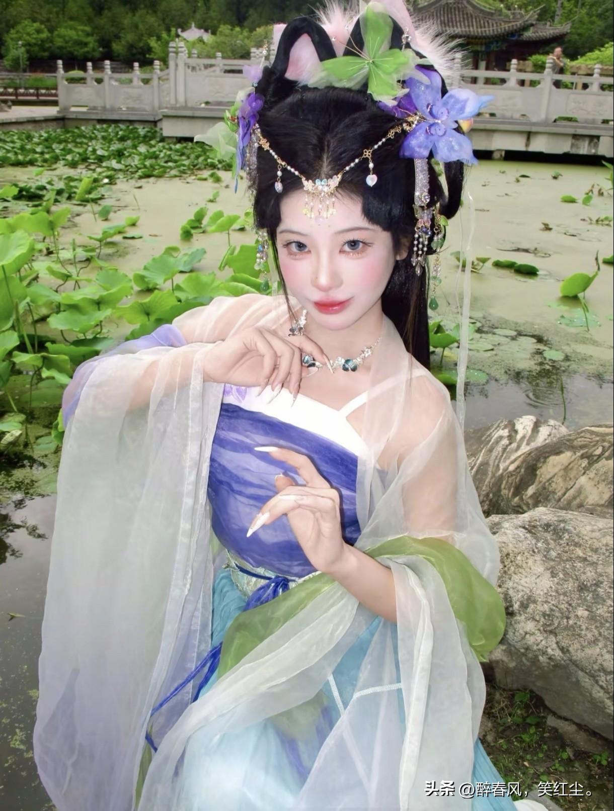 传统服装小仙女 中式仙女 古风仙女造型