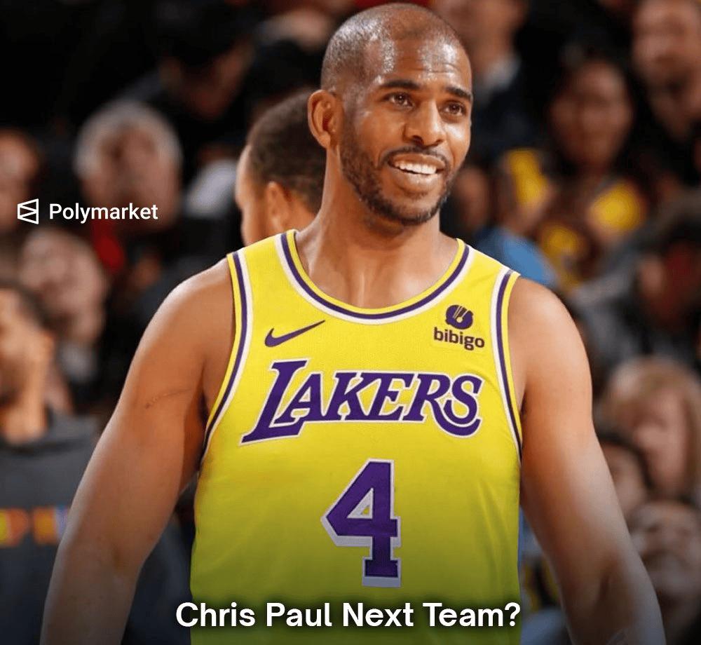 美媒：克里斯保罗有望加盟湖人携手詹姆斯、东契奇！

国外媒体爆料，假如保罗愿意的