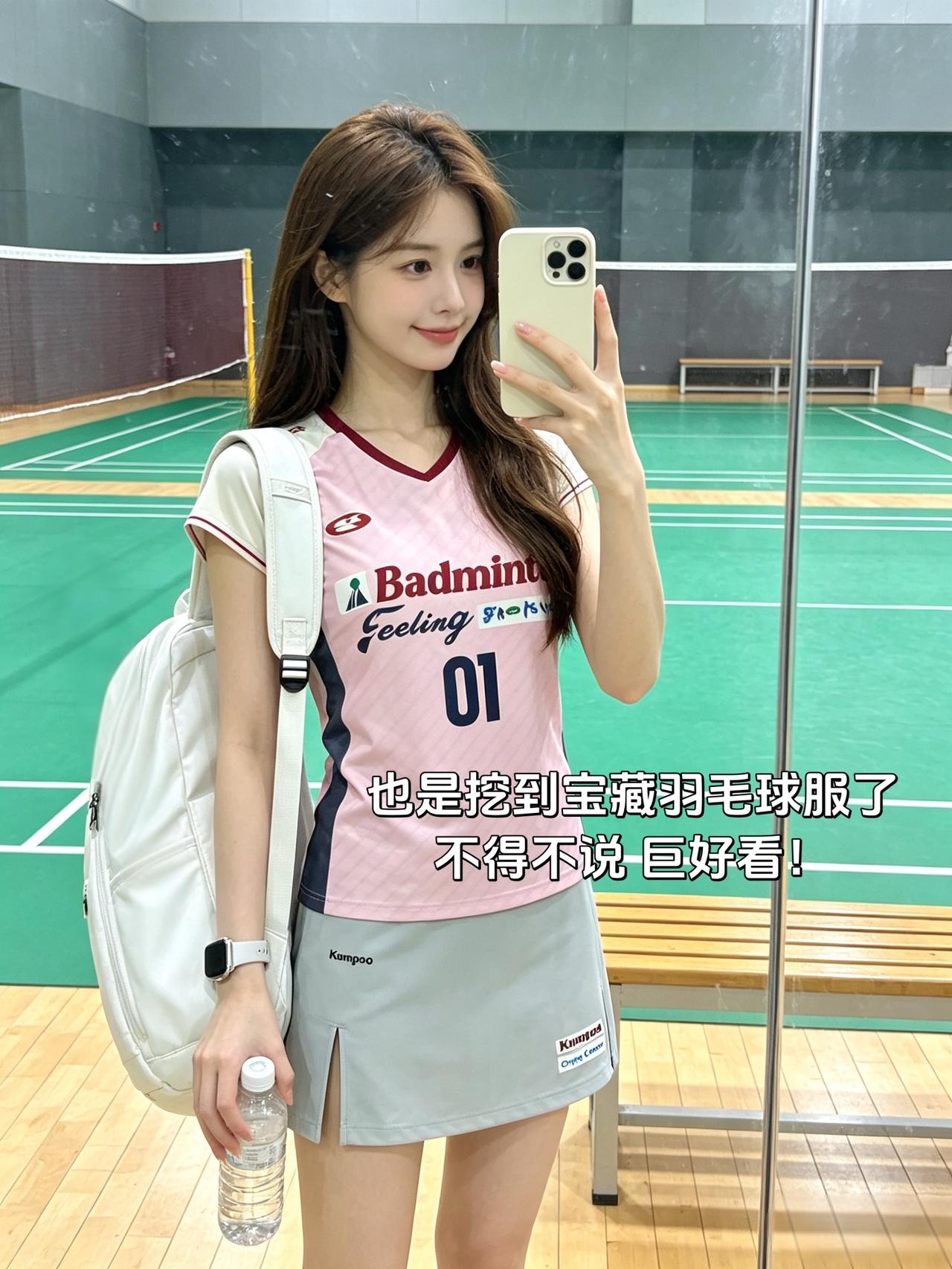 也是挖到宝藏羽毛球服了
不得不说 巨好看！