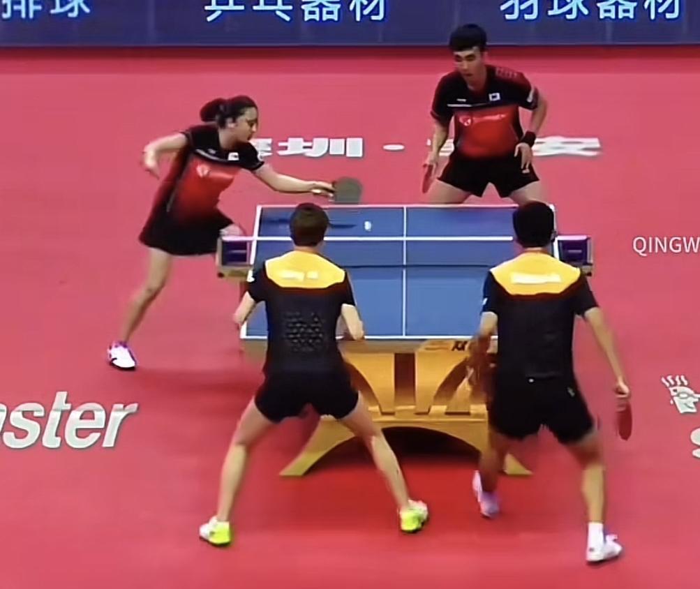 张继科让王曼昱逆转比赛，秘密是教她看对手肩膀，而不是练技术。
2018年混双关键