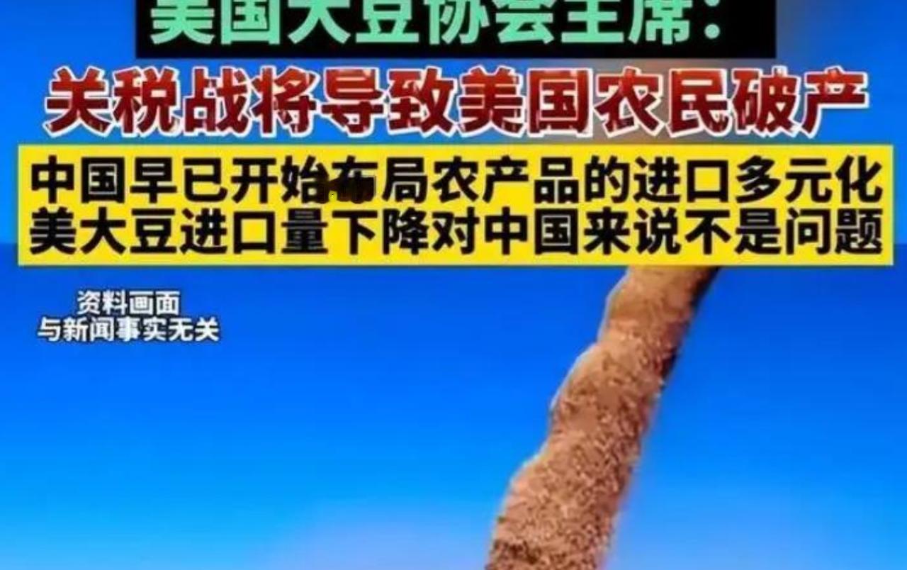 特朗普急疯！中国买完 1200 万吨大豆，突然不买了。

据《观察者网》消息，随