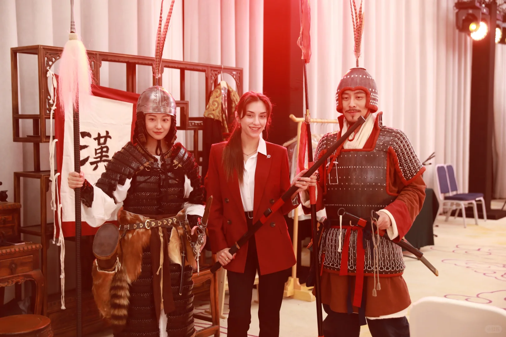 【中国甲胄】登场中外青年文化交流会！