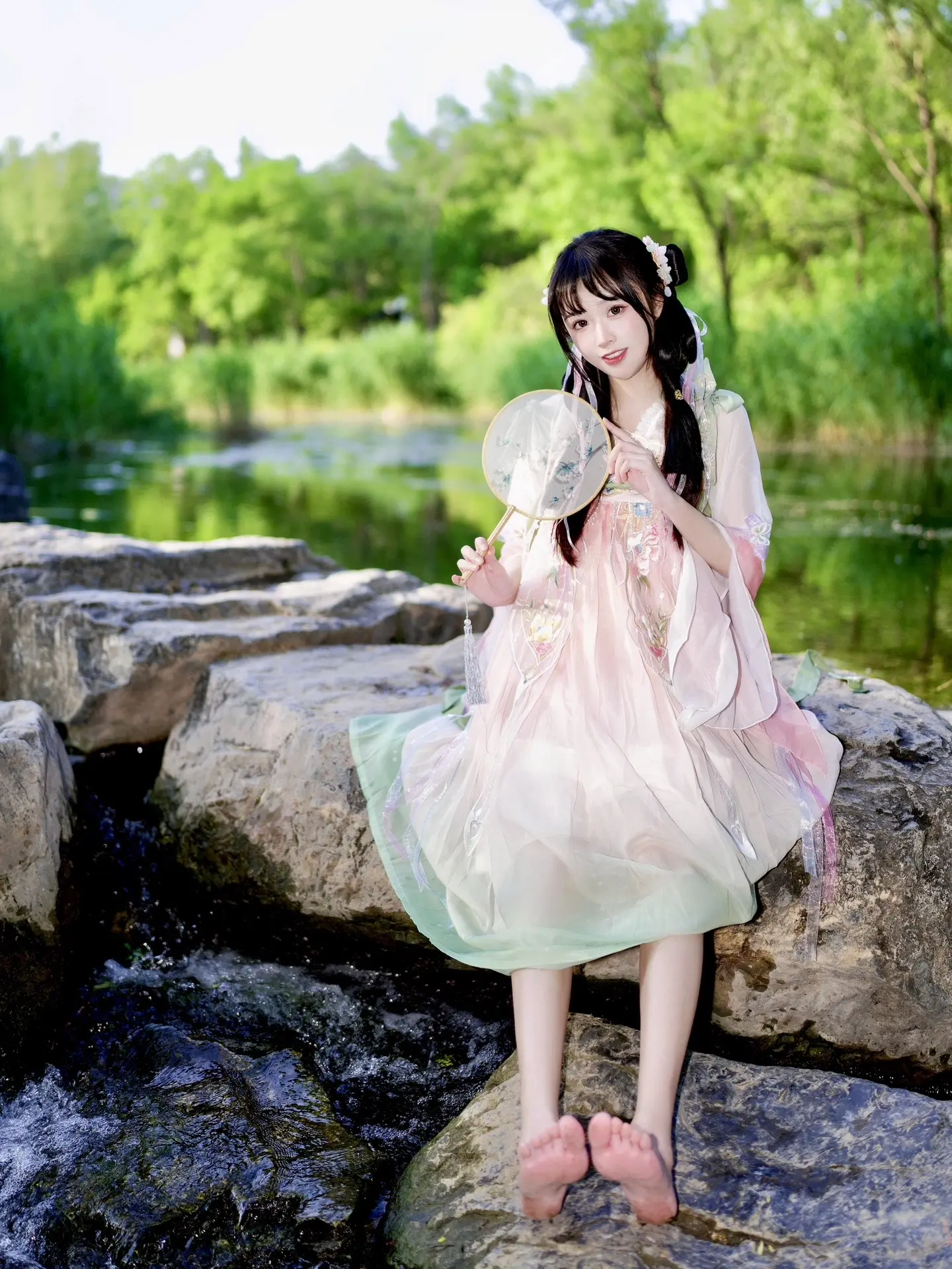 穿汉服出门被叫仙女姐姐啦！！！