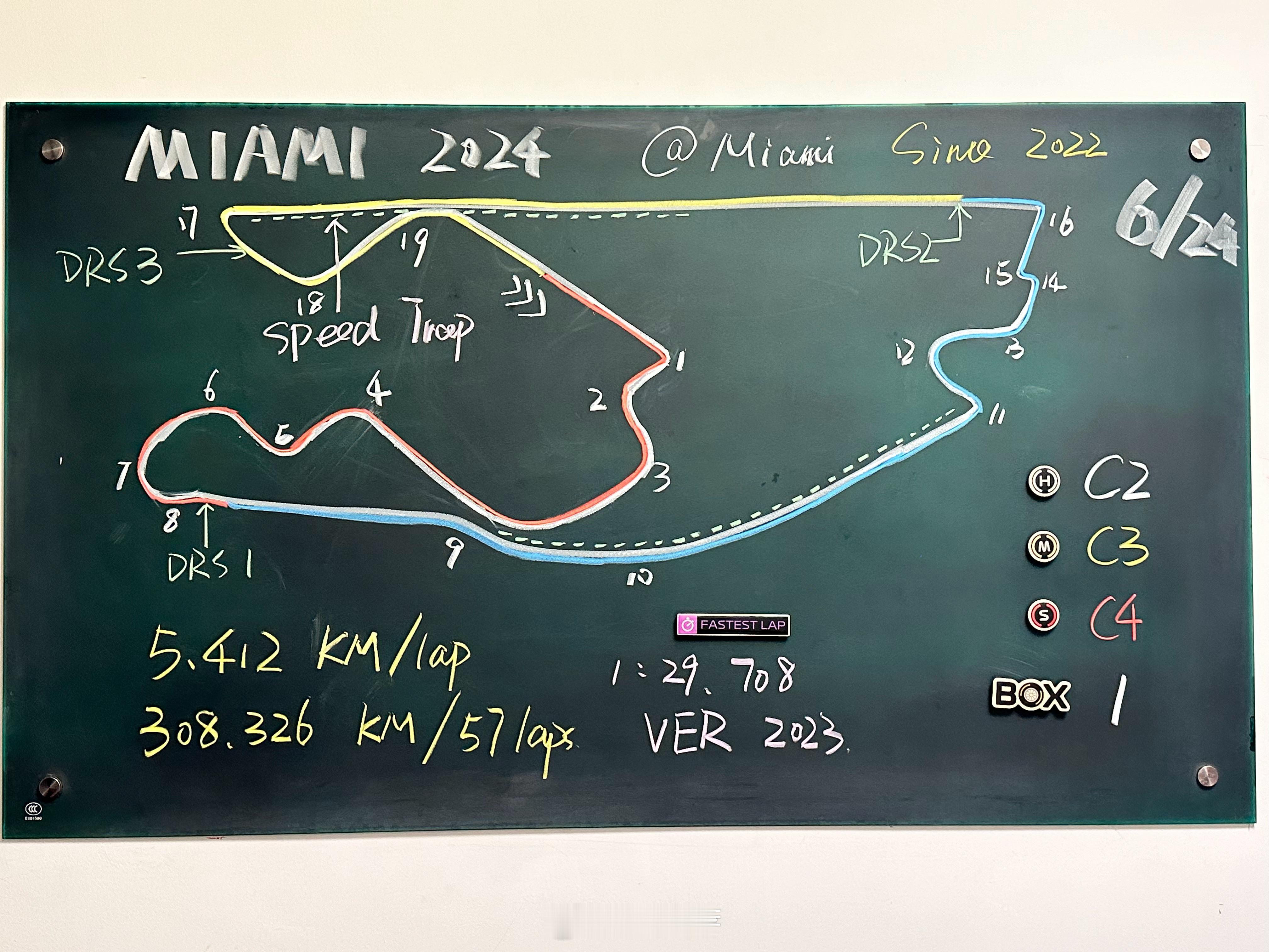 #F1[超话]# 五一假期已过3/5，跑完迈阿密之后全年赛程将过1/4，目前各家