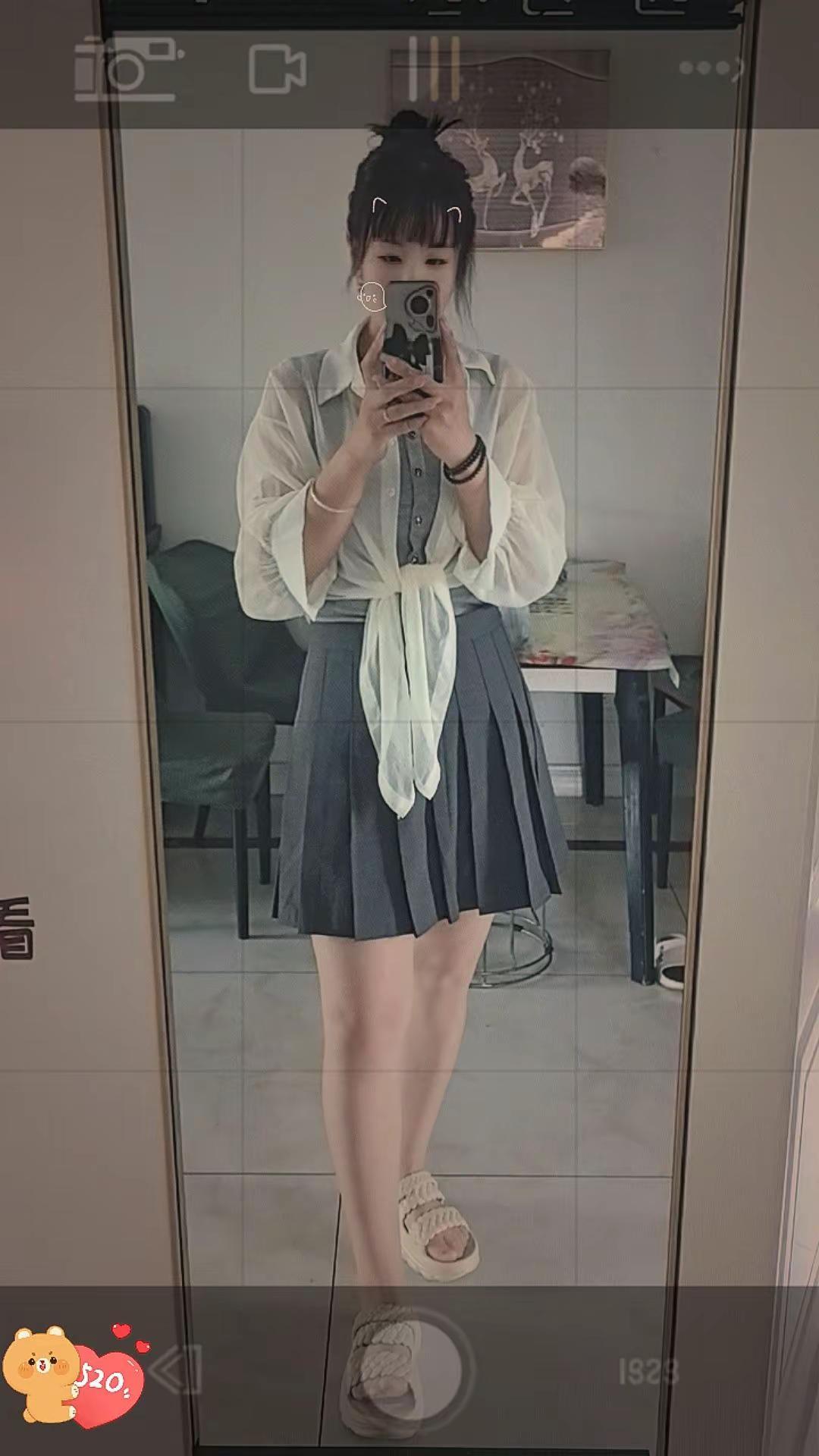 谁还没有一条碎花裙胖女孩穿搭