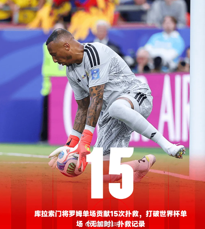 2026年世界杯小组赛E组，库拉索0-0逼平厄瓜多尔。本场比赛，库拉索门将罗姆发