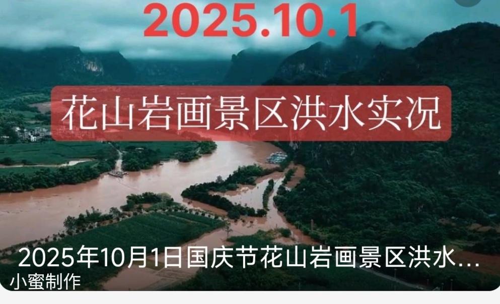 实拍花山岩画洪水现场！江水漫到观景台，万幸千年岩画暂安全
 
热点概况
 
10