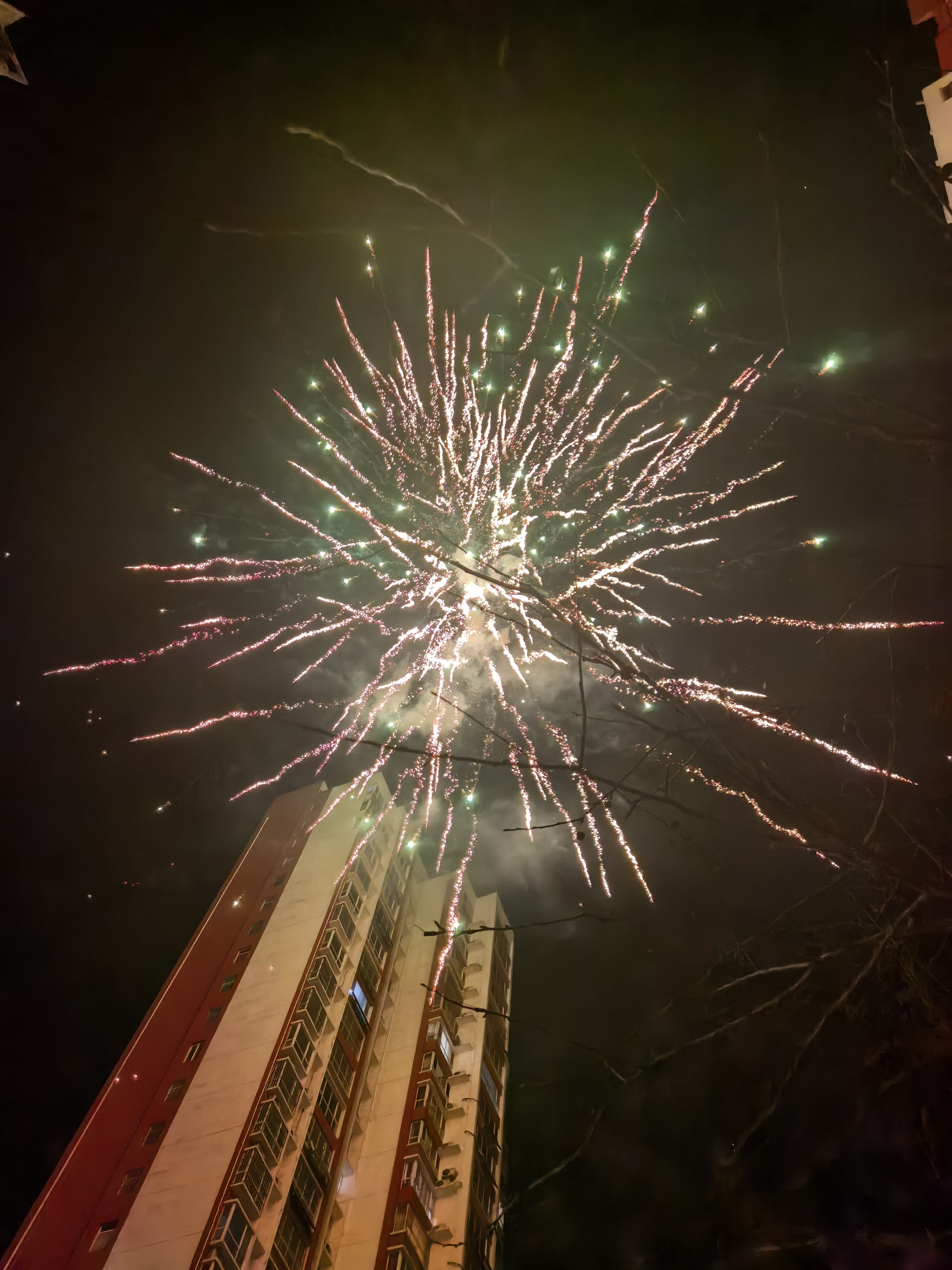 德州据说是空气质量最差的地区，那么，让我也用烟花祈福生活，归零与重启。元    