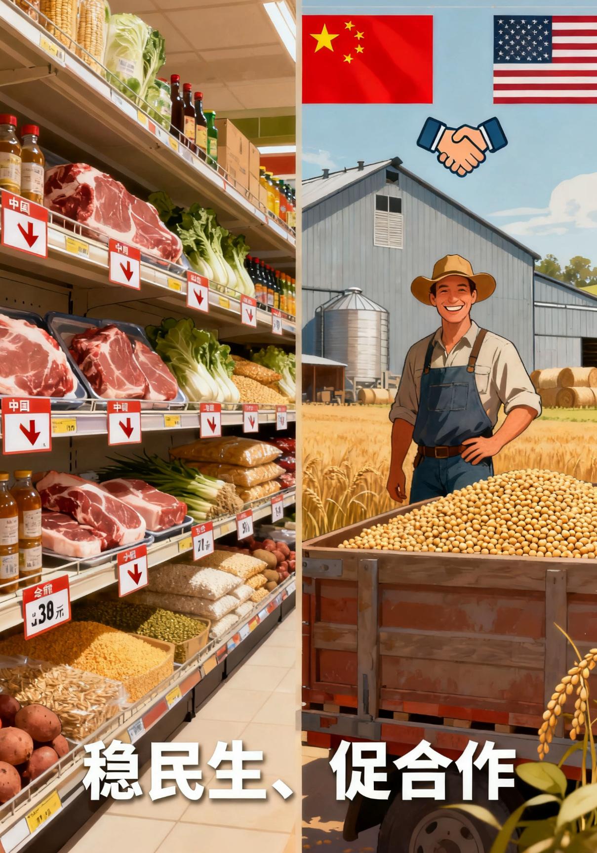 中方突然“松绑”美国农产品关税！不是让步，是稳民生、牵节奏的大棋

这下彻底惊动